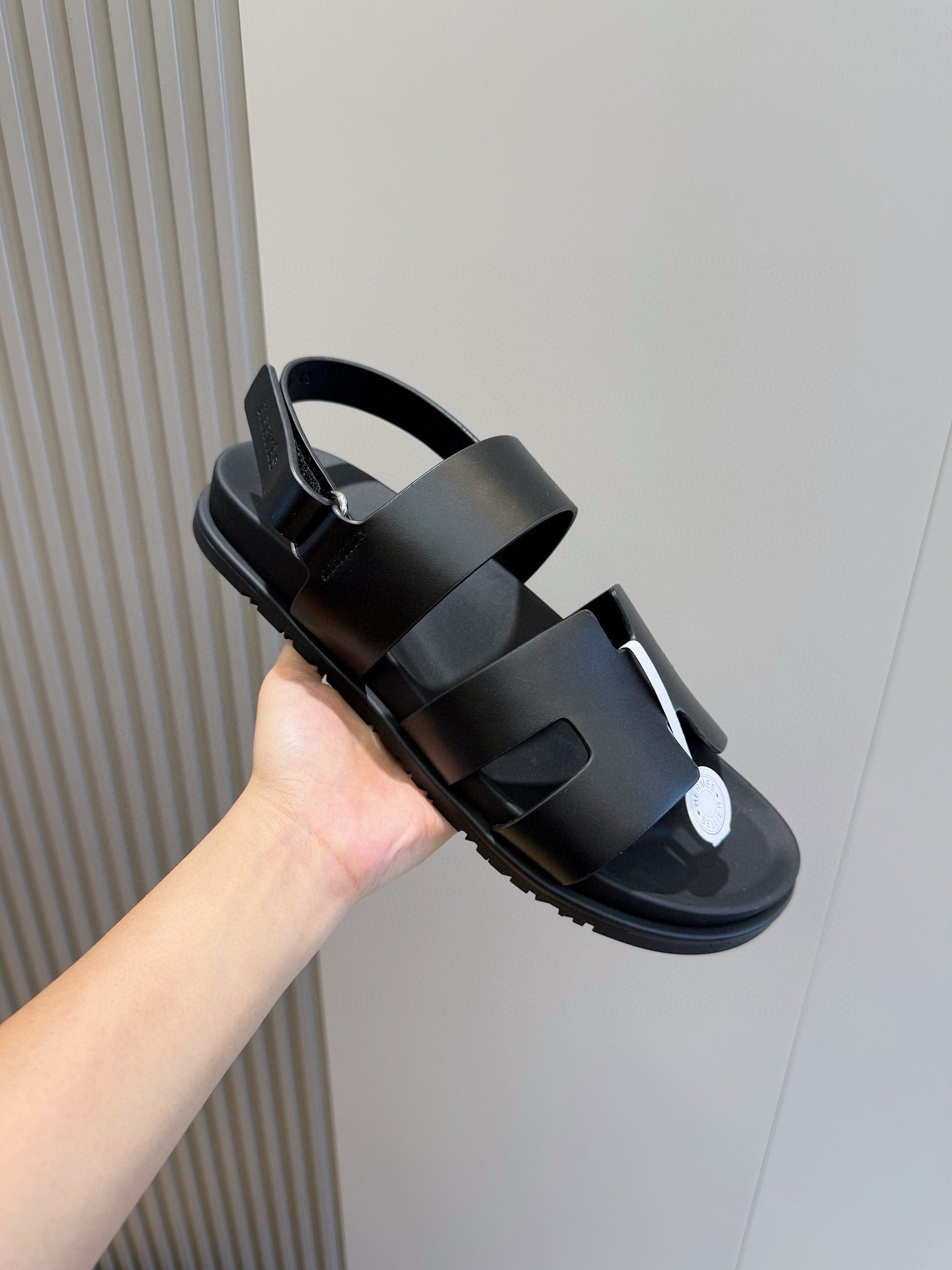 Hermes Timeless Goatskin Genius sandal