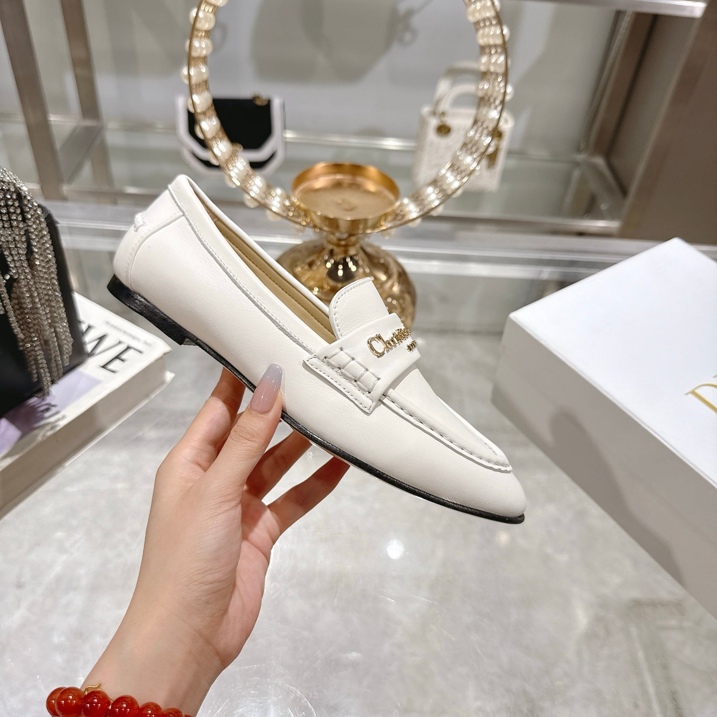 Dior Timeless Elegance Leather Card Holder