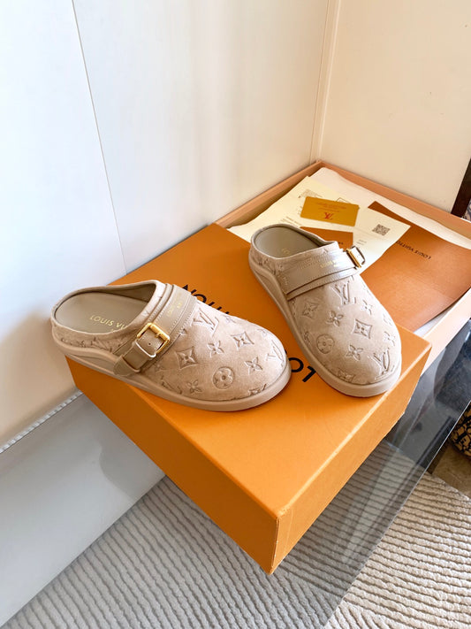 Louis Vuitton Monogram Elegance Mules