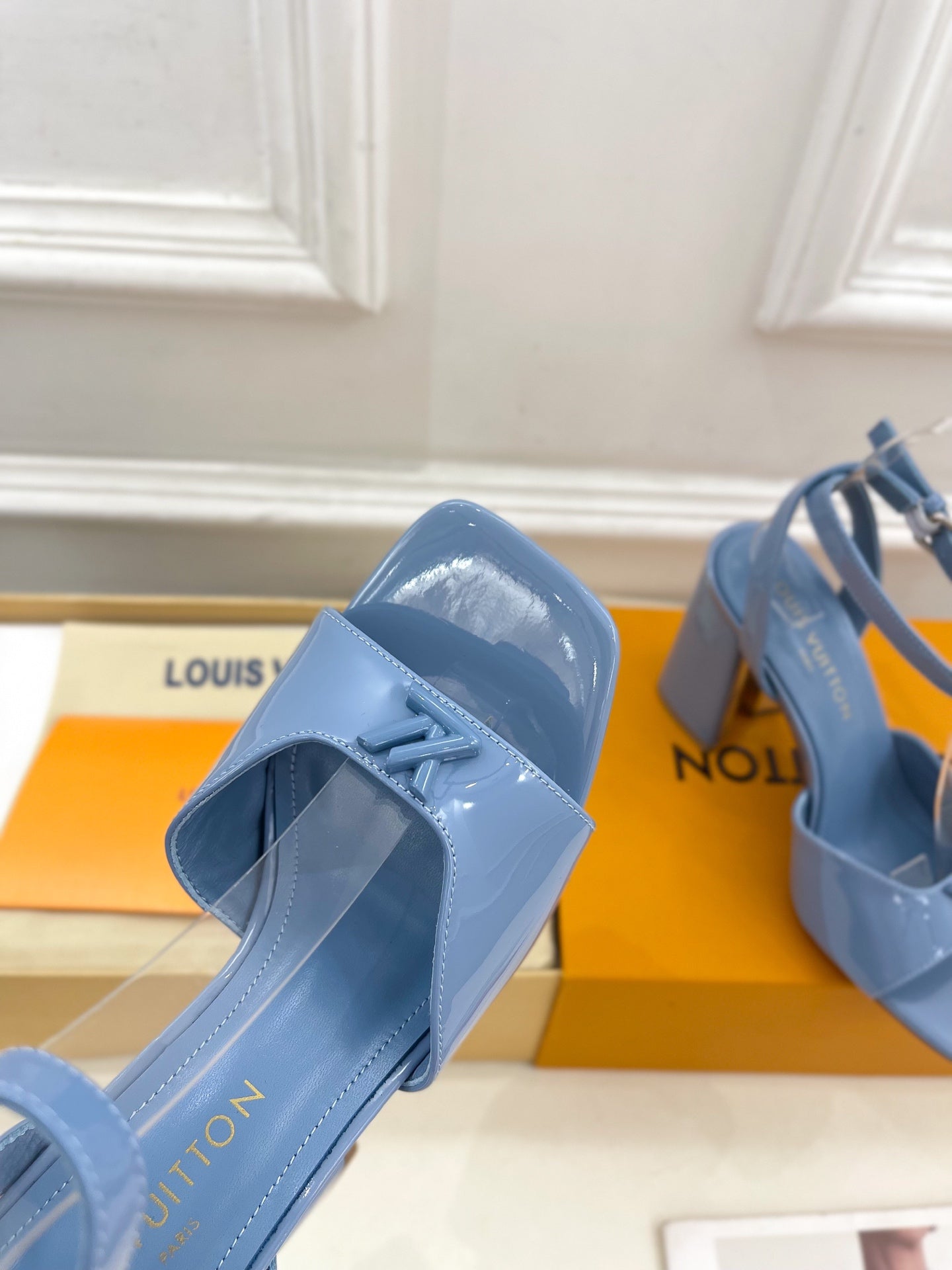 Louis Vuitton Multicolour Monogram Heel Pumps