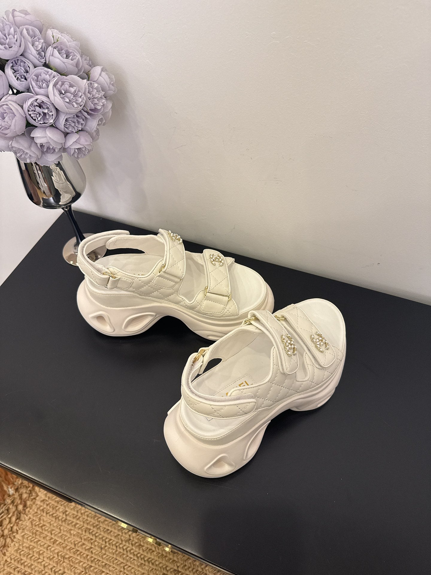 Chanel Arizona Luxe Stroll Sandals