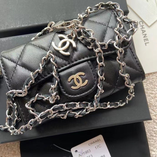 Chanel Timeless Chain Wallet