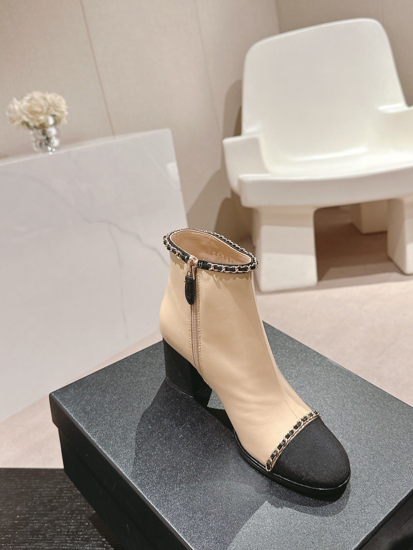 Chanel Elegant Quilted Mary Jane Heels