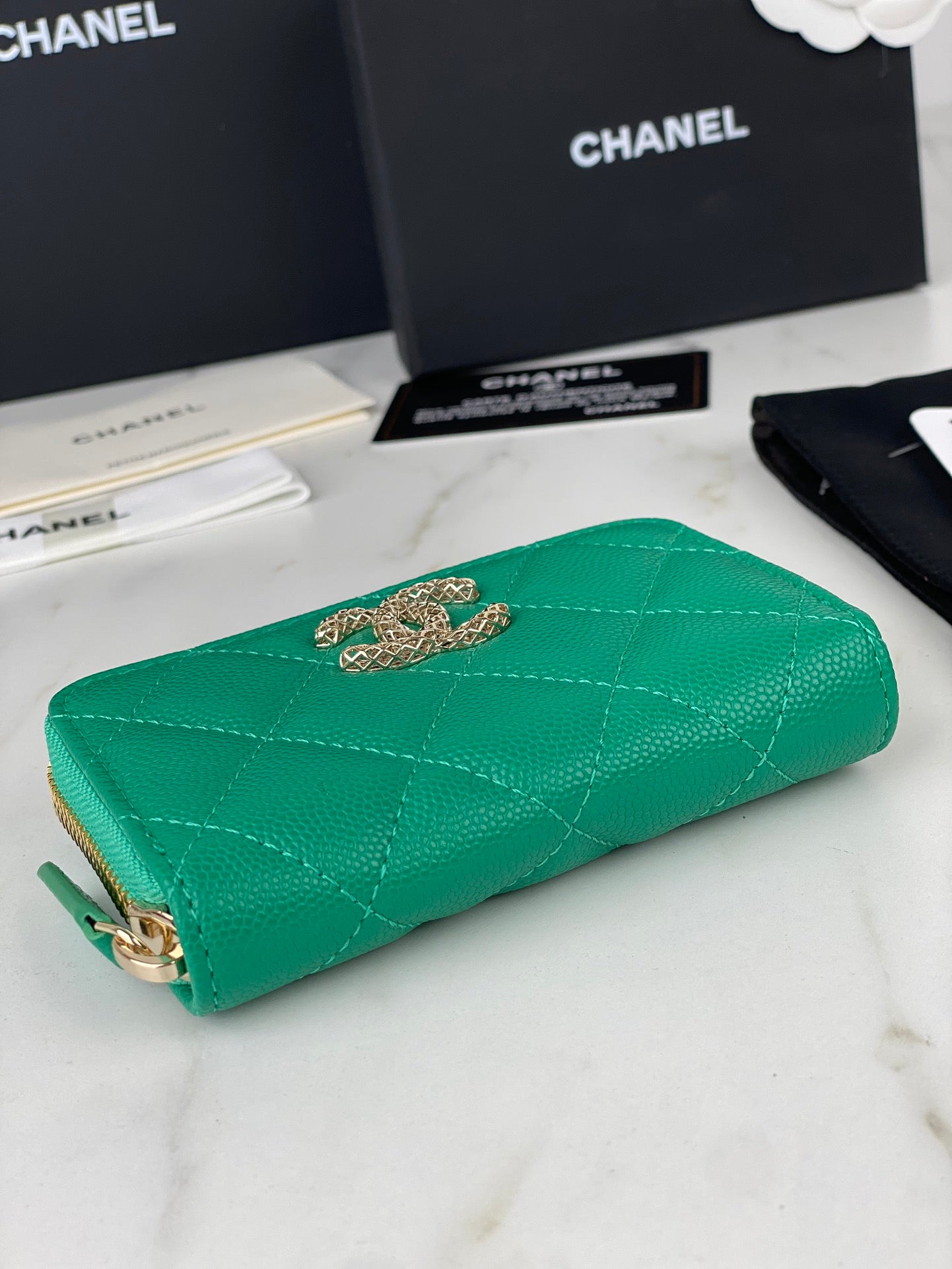 Chanel Caviar Coin Keeper