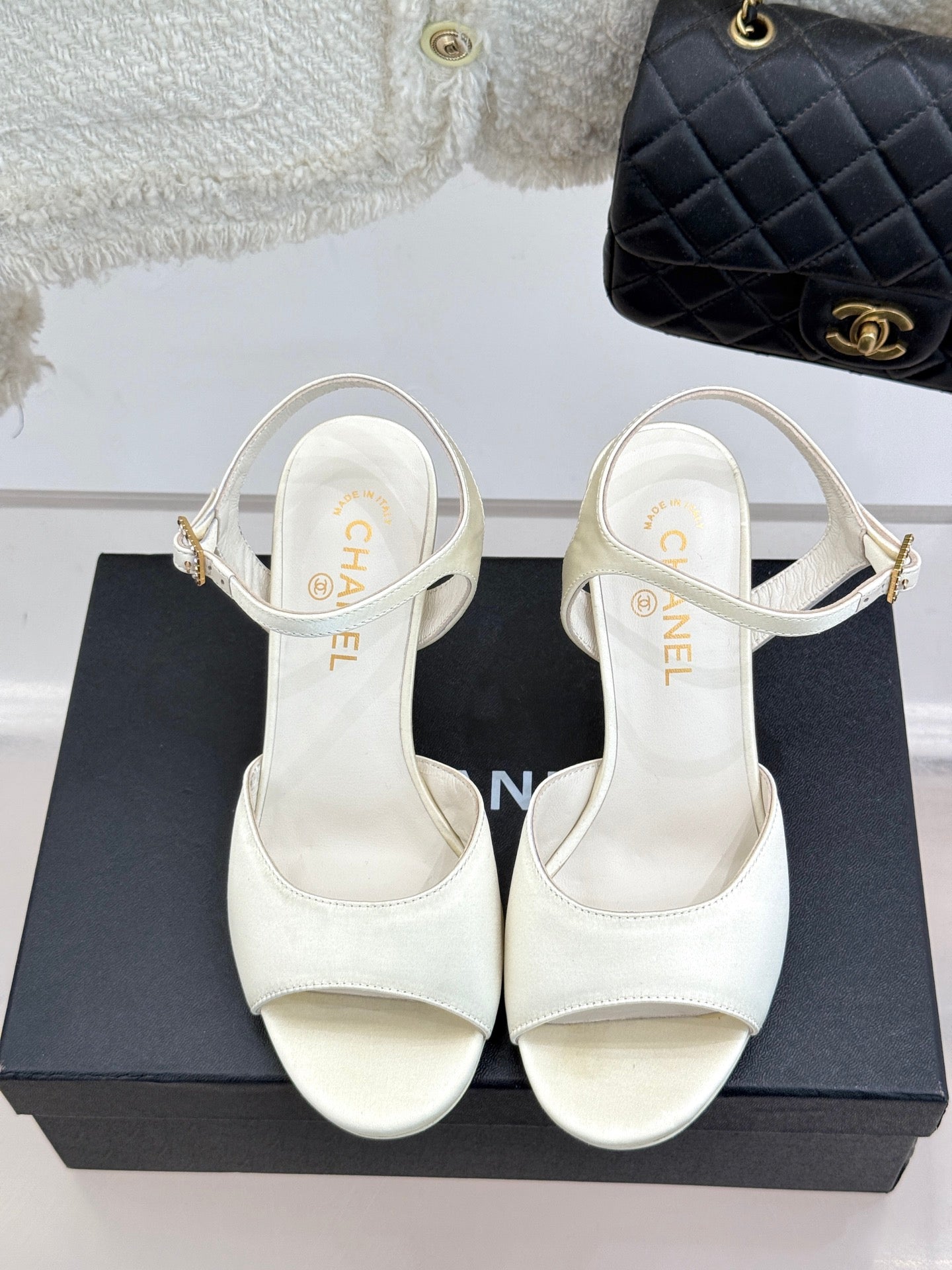 Chanel Timeless Elegance Slingback Sandals