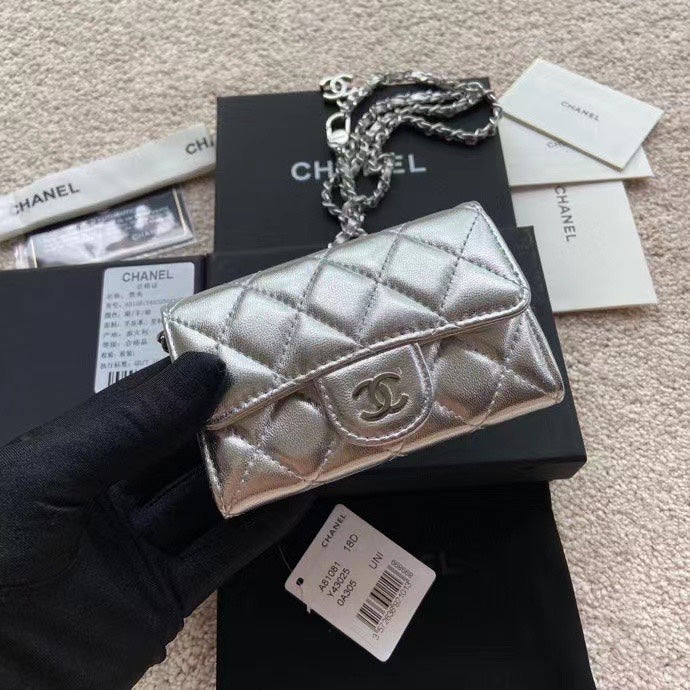Chanel Timeless Chain Wallet