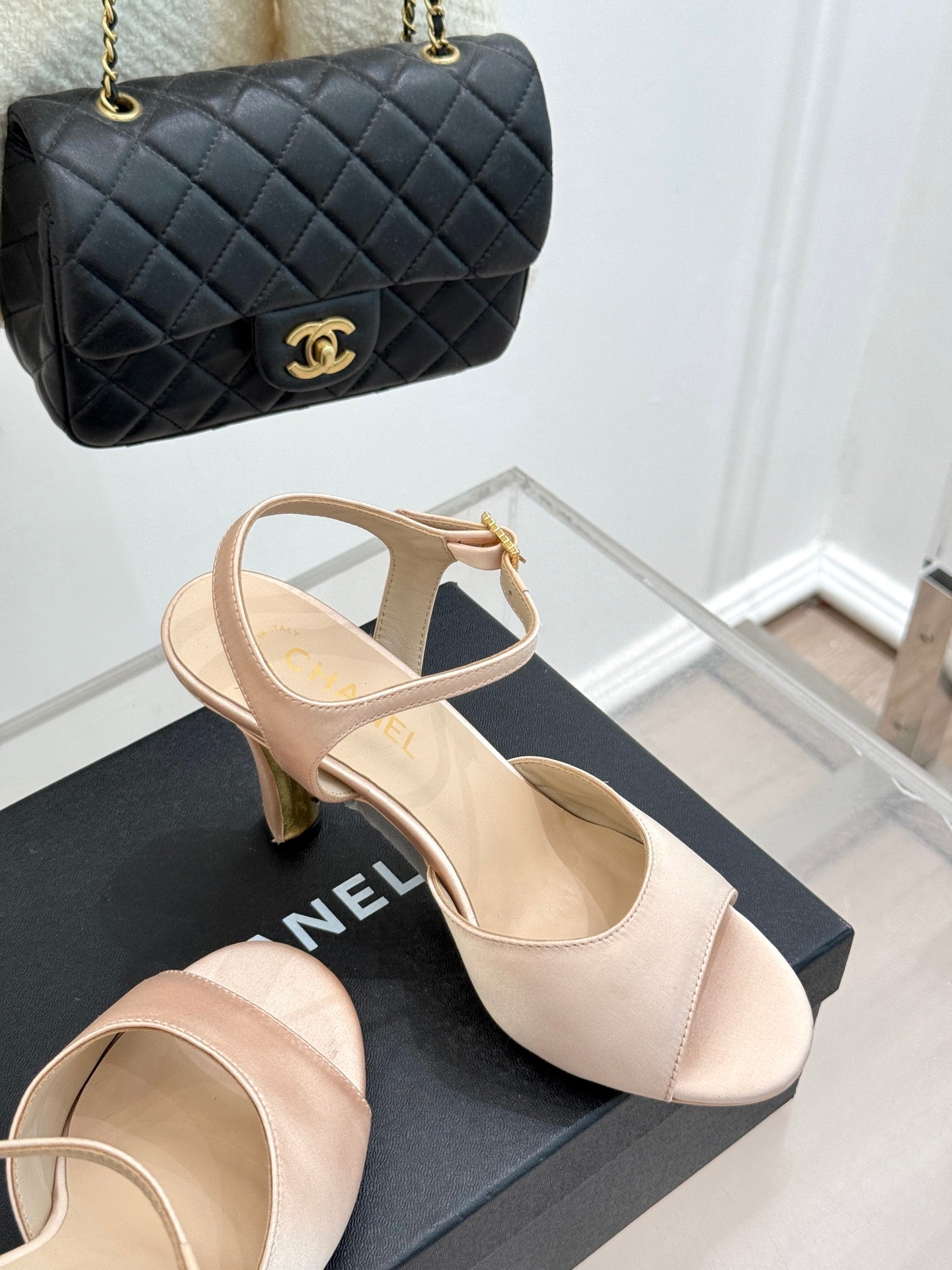 Chanel Timeless Elegance Slingback Sandals