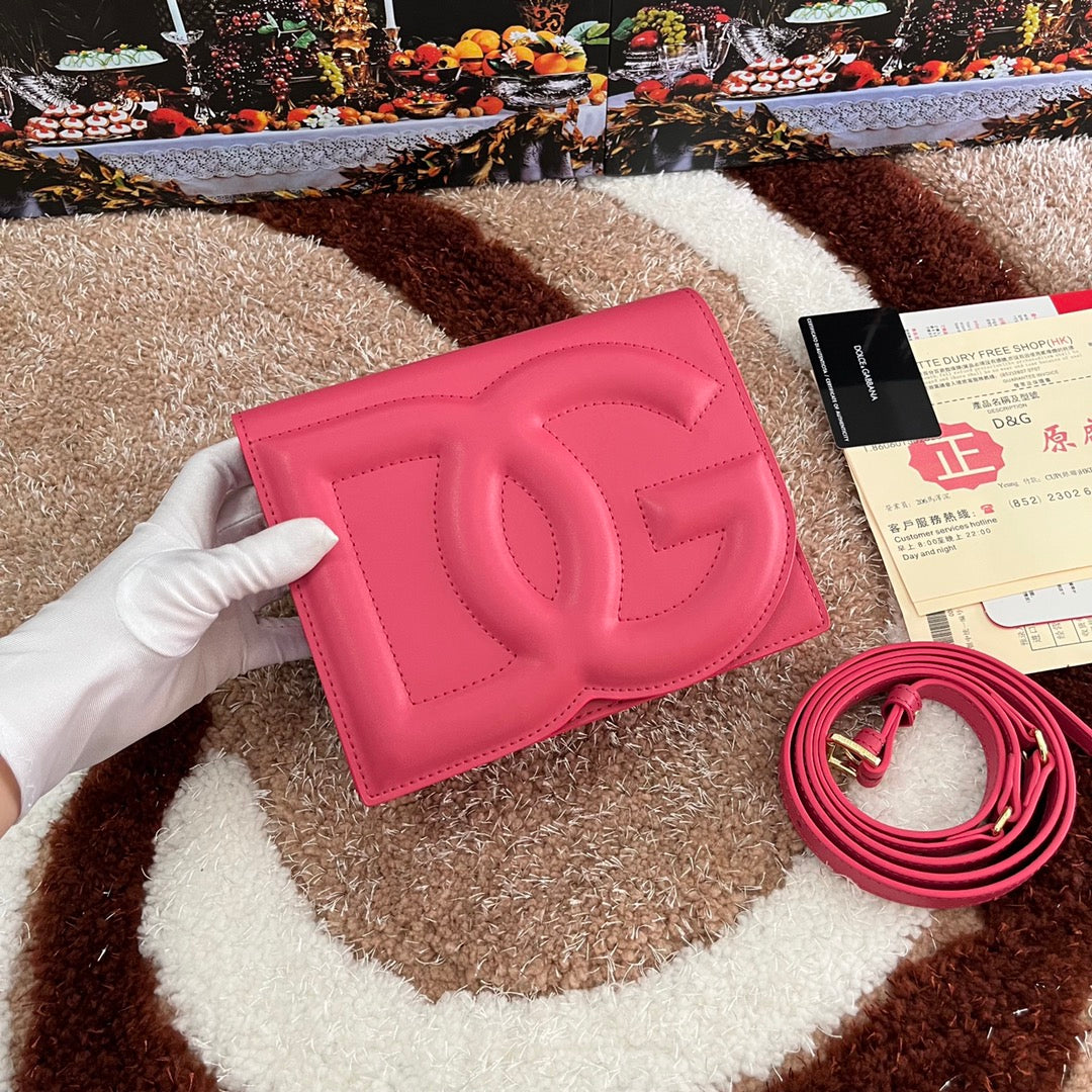 Dolce & Gabbana Calfskin DG Logo Bag crossbody bag