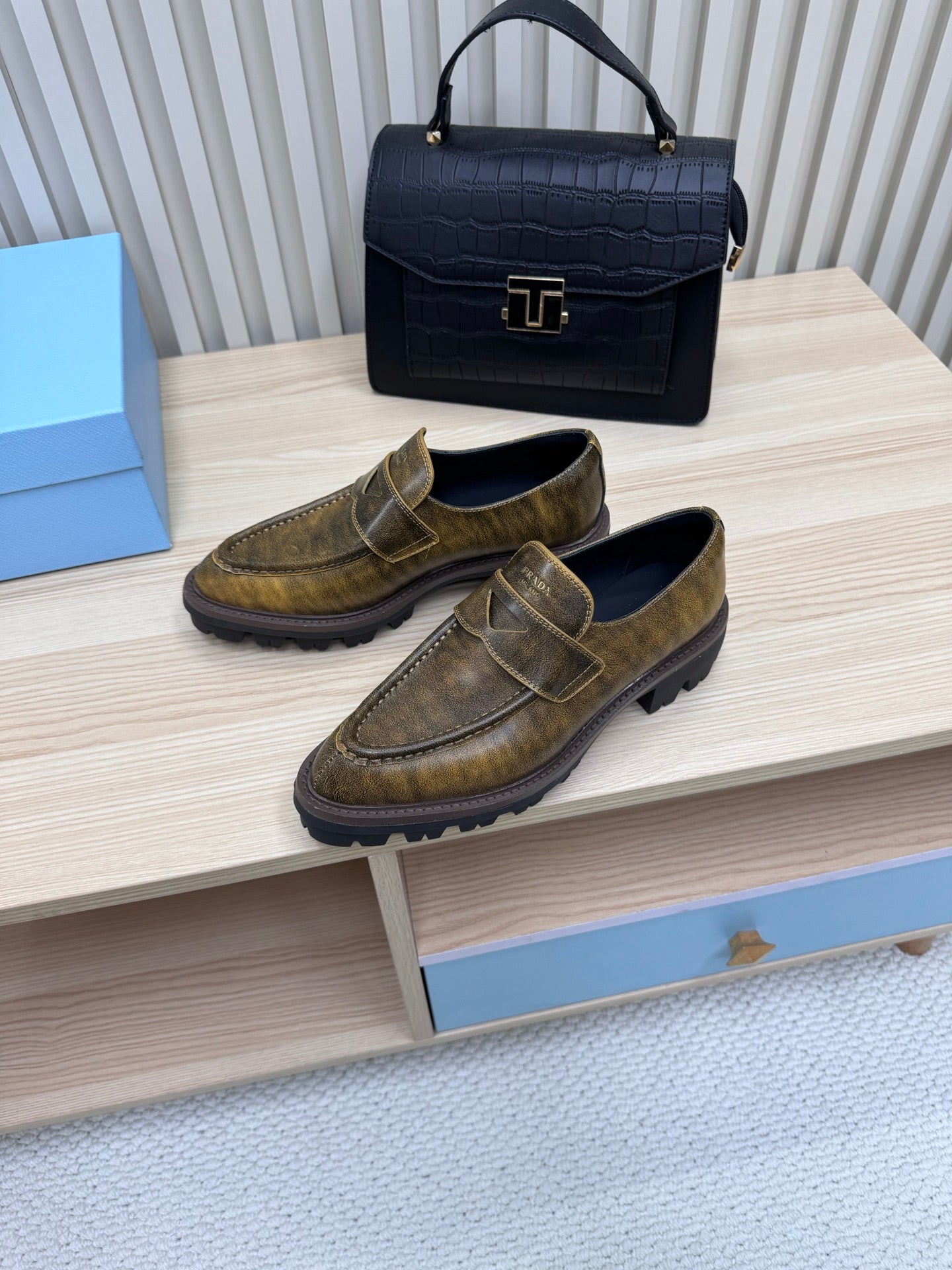 Prada Timeless Elegance Thong Sandals