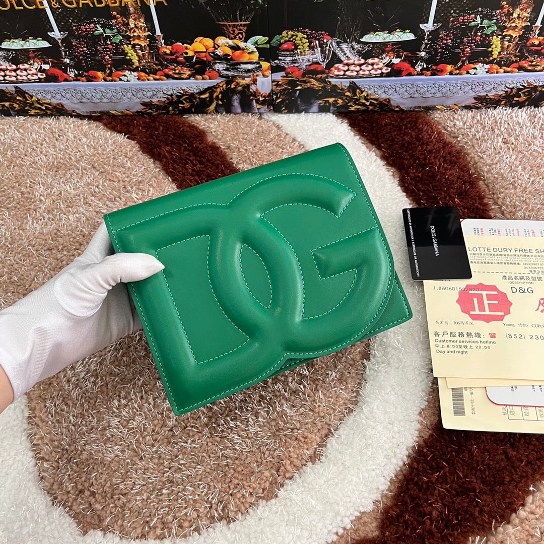 Dolce & Gabbana Calfskin DG Logo Bag crossbody bag