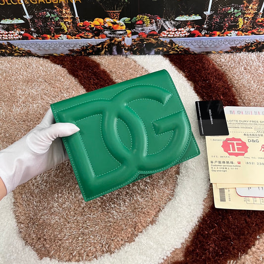 Dolce & Gabbana Calfskin DG Logo Bag crossbody bag