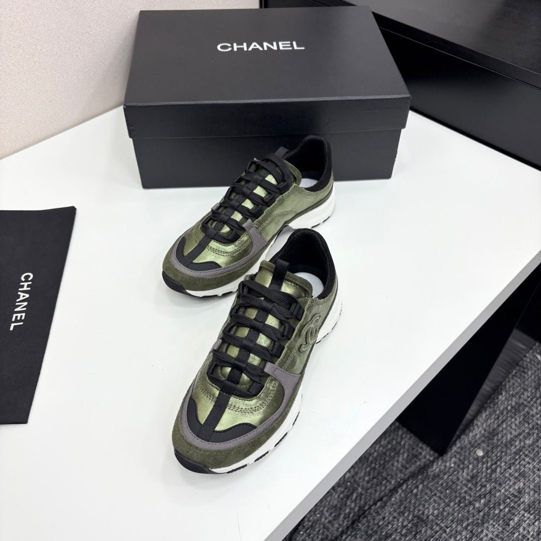 Chanel White Designer Sneakers