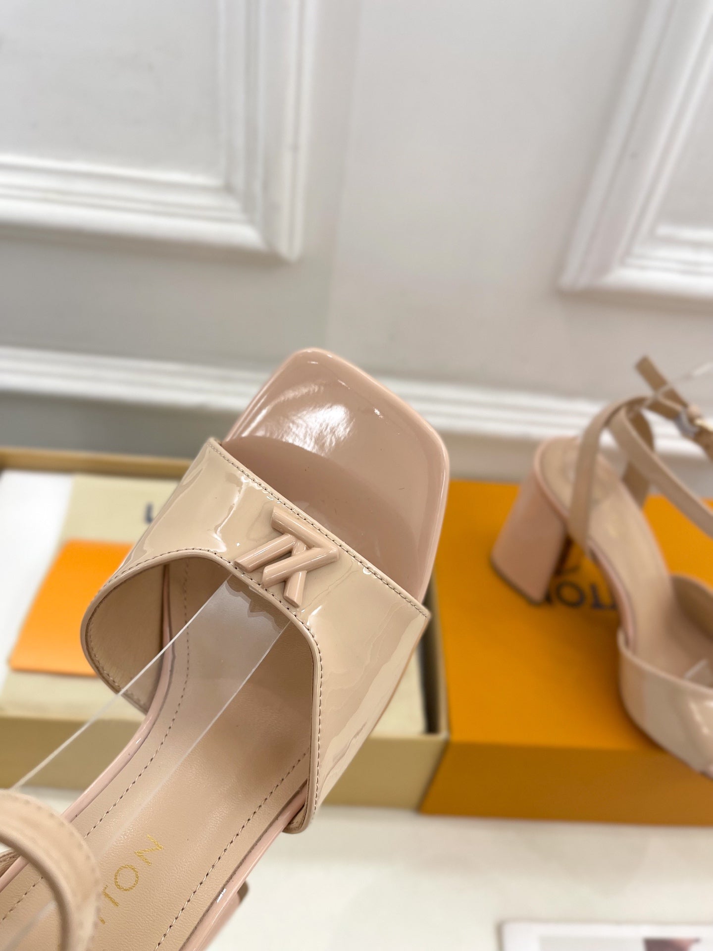 Louis Vuitton Multicolour Monogram Heel Pumps