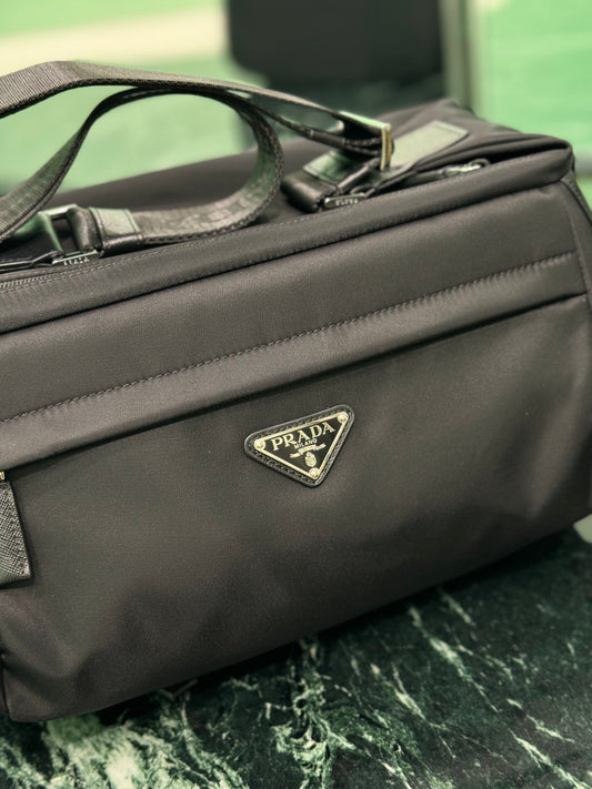 Prada Elegant Voyager Shoulder Bag
