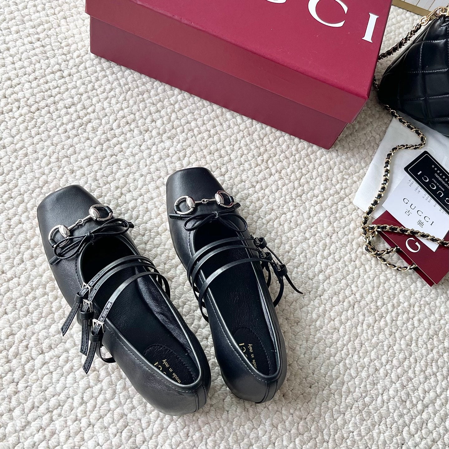 Gucci Women's Horsebit Ballet Flat