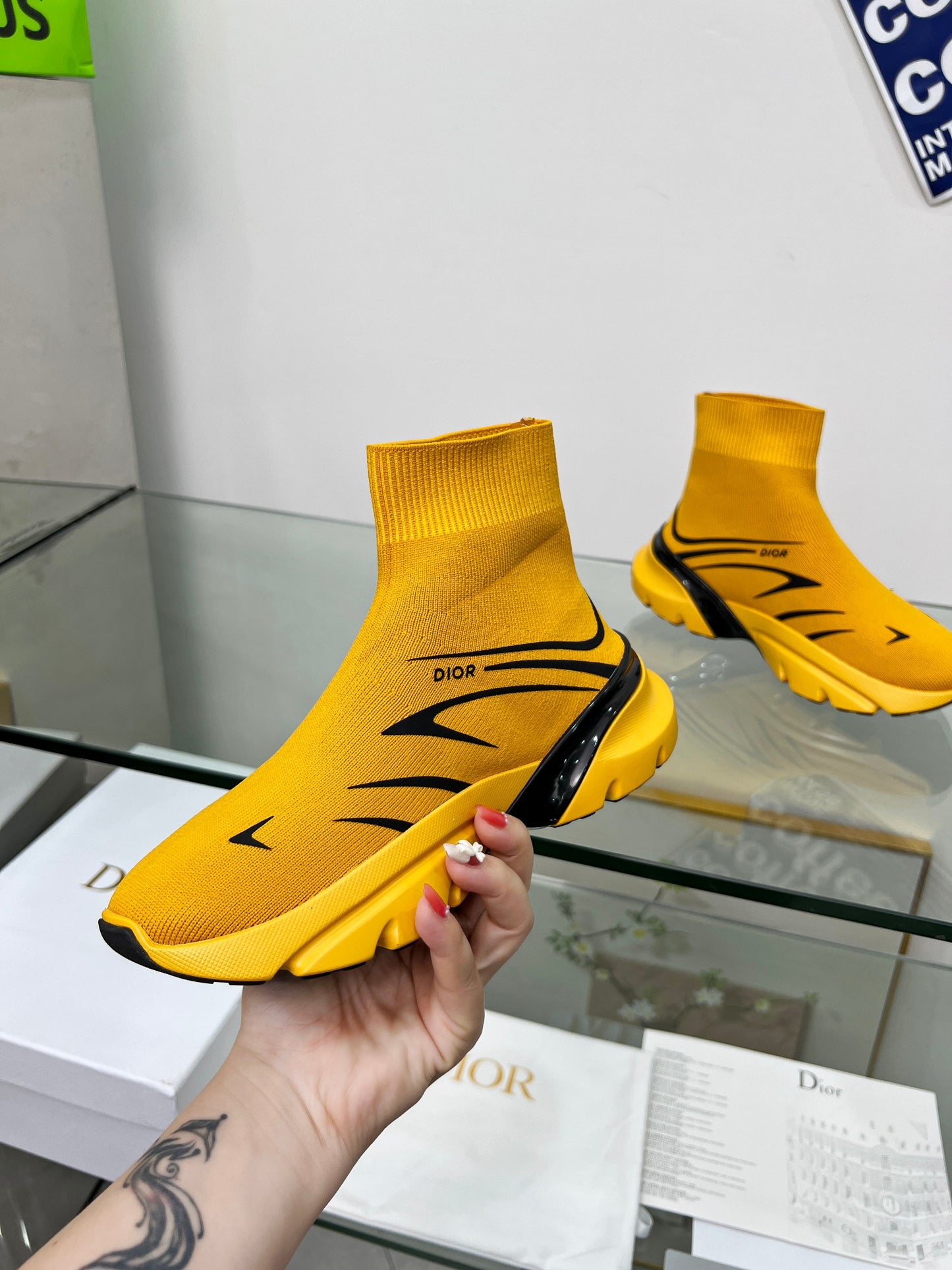 Dior Urban Glide Pull-On Boot Sneakers