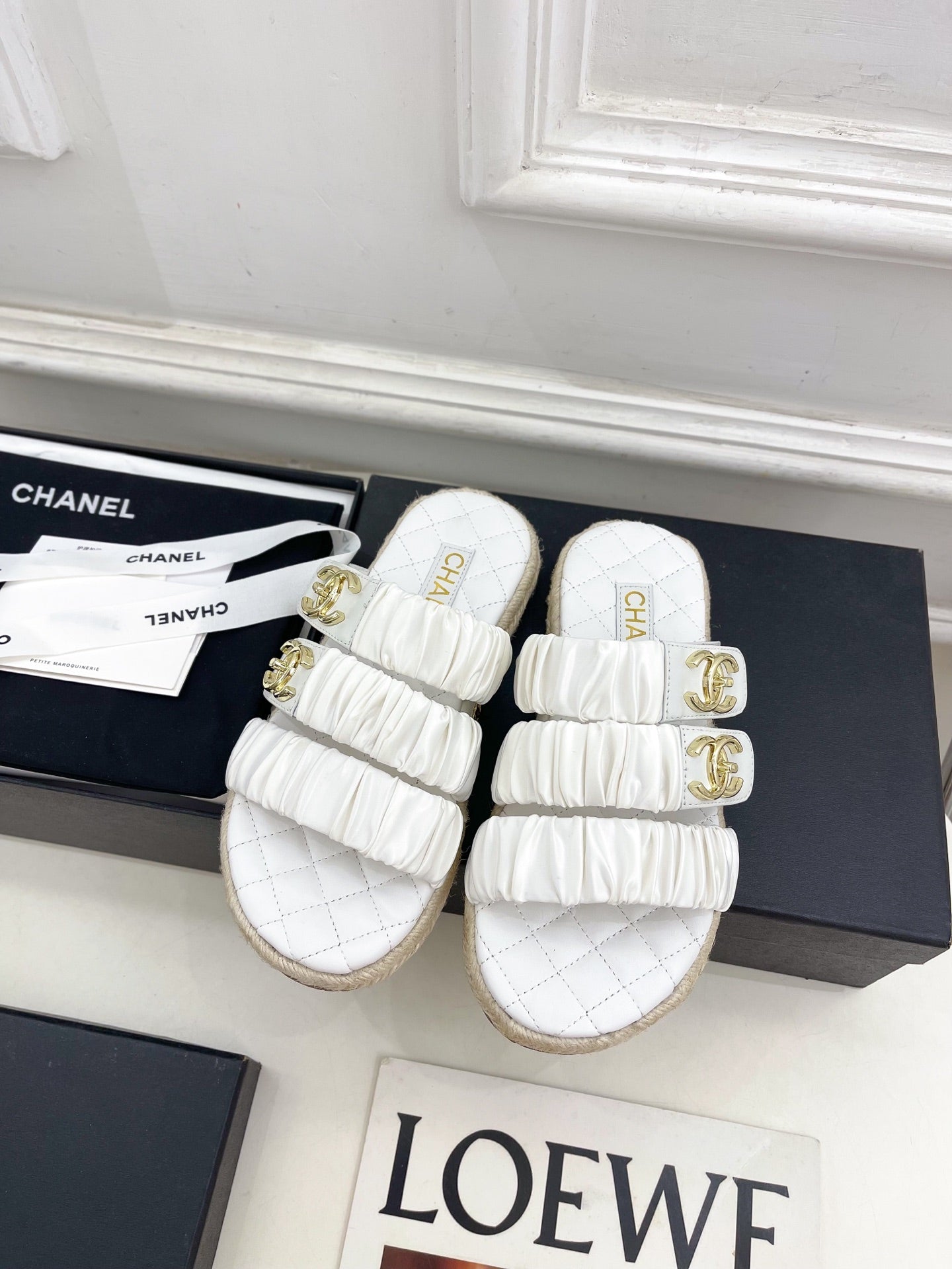 Chanel Elegant Open Toe Sandals