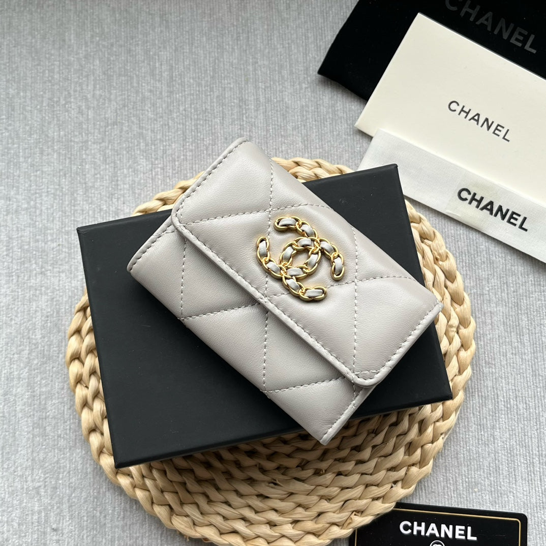 Chanel Timeless Elegance Folding Wallet