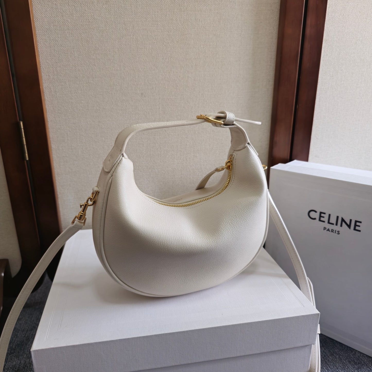 Celine Teen Lulu in Grained calfskin