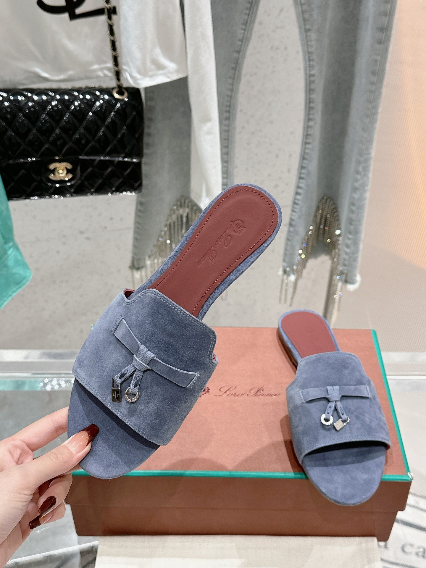 Loro Piana Elegance Stroll Sandals