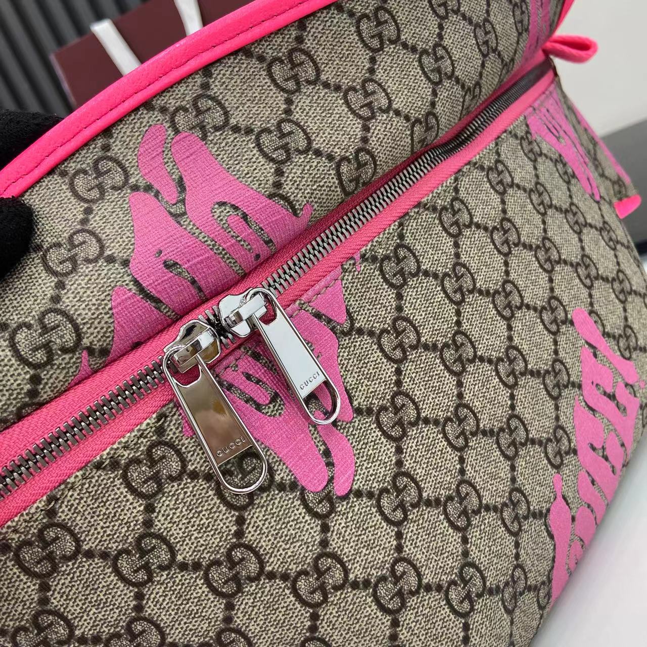 Gucci large belt bag with print