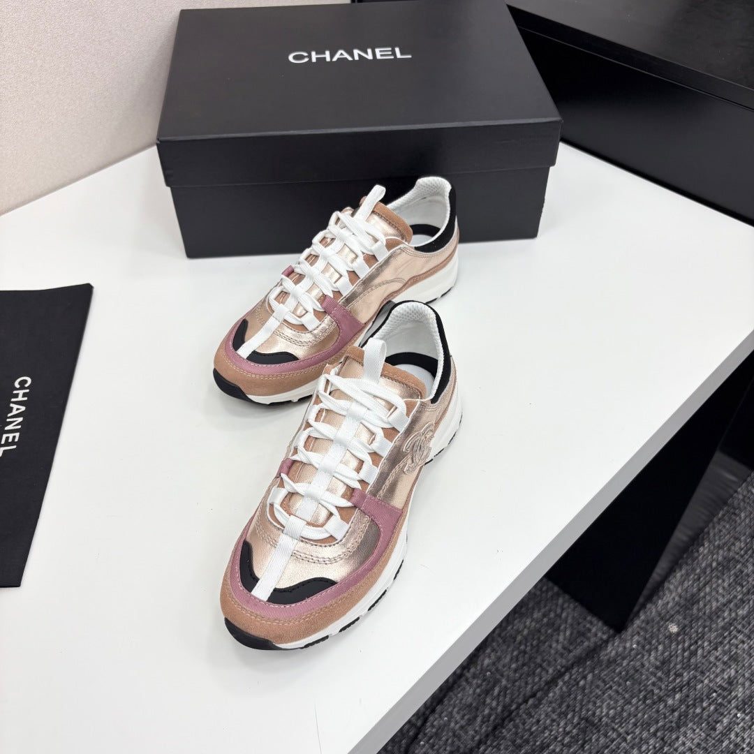 Chanel White Designer Sneakers