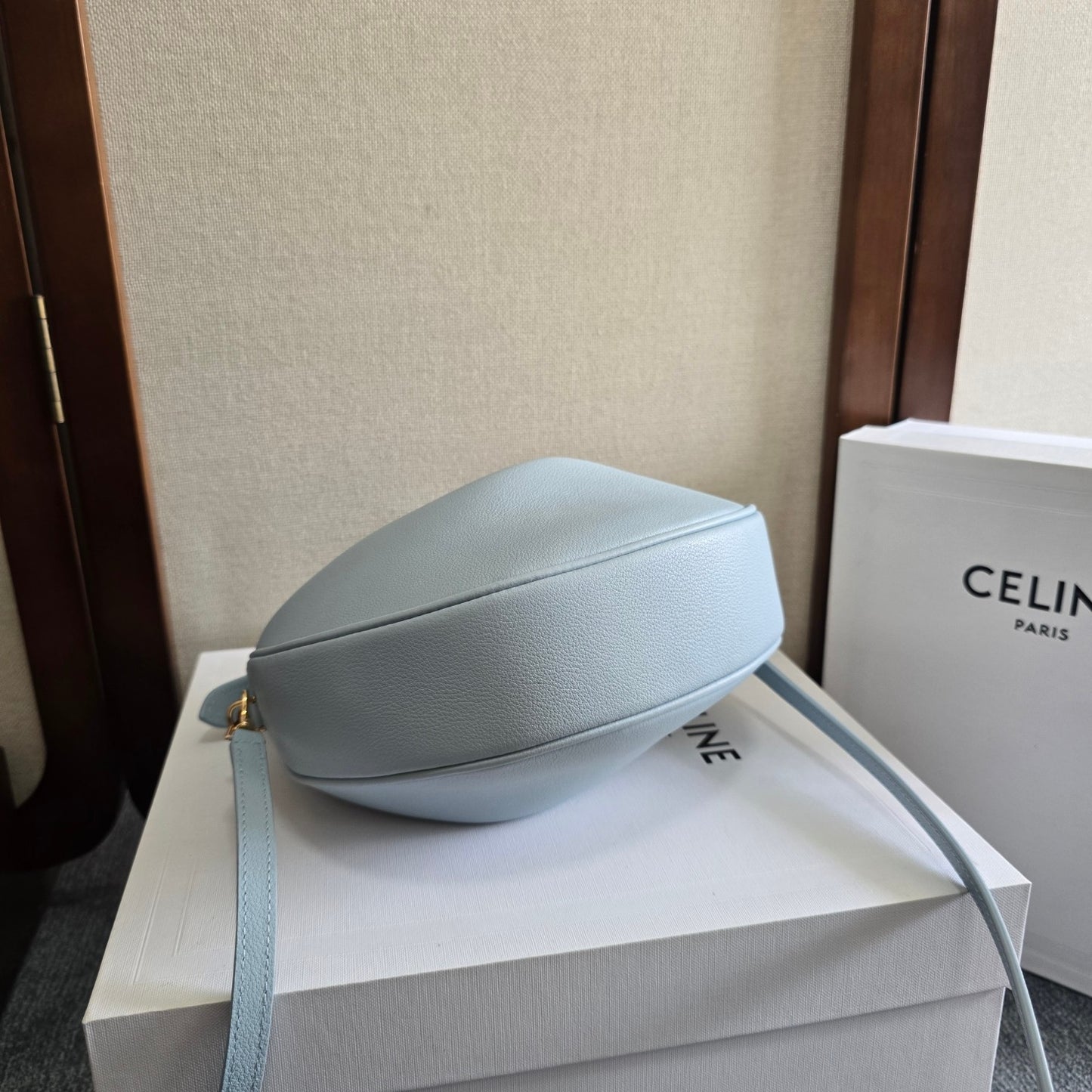 Celine Teen Lulu in Grained calfskin