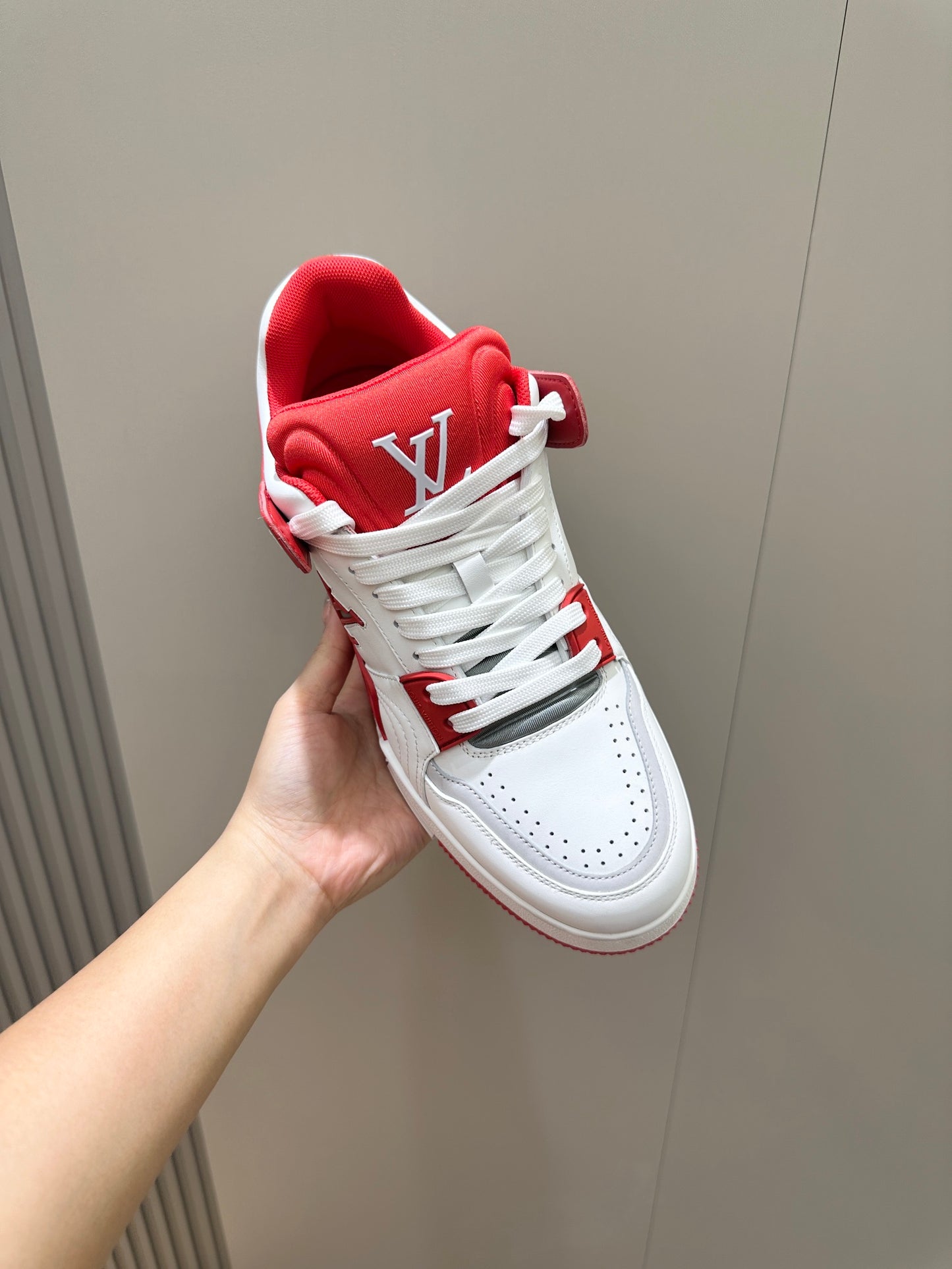 Louis Vuitton Timeless Beige & White Skate Elegance