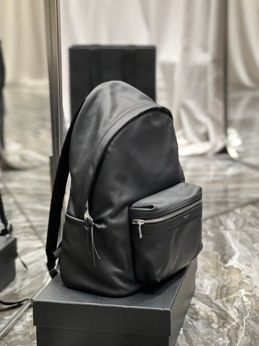 Balenciaga City Chic Canvas Backpack