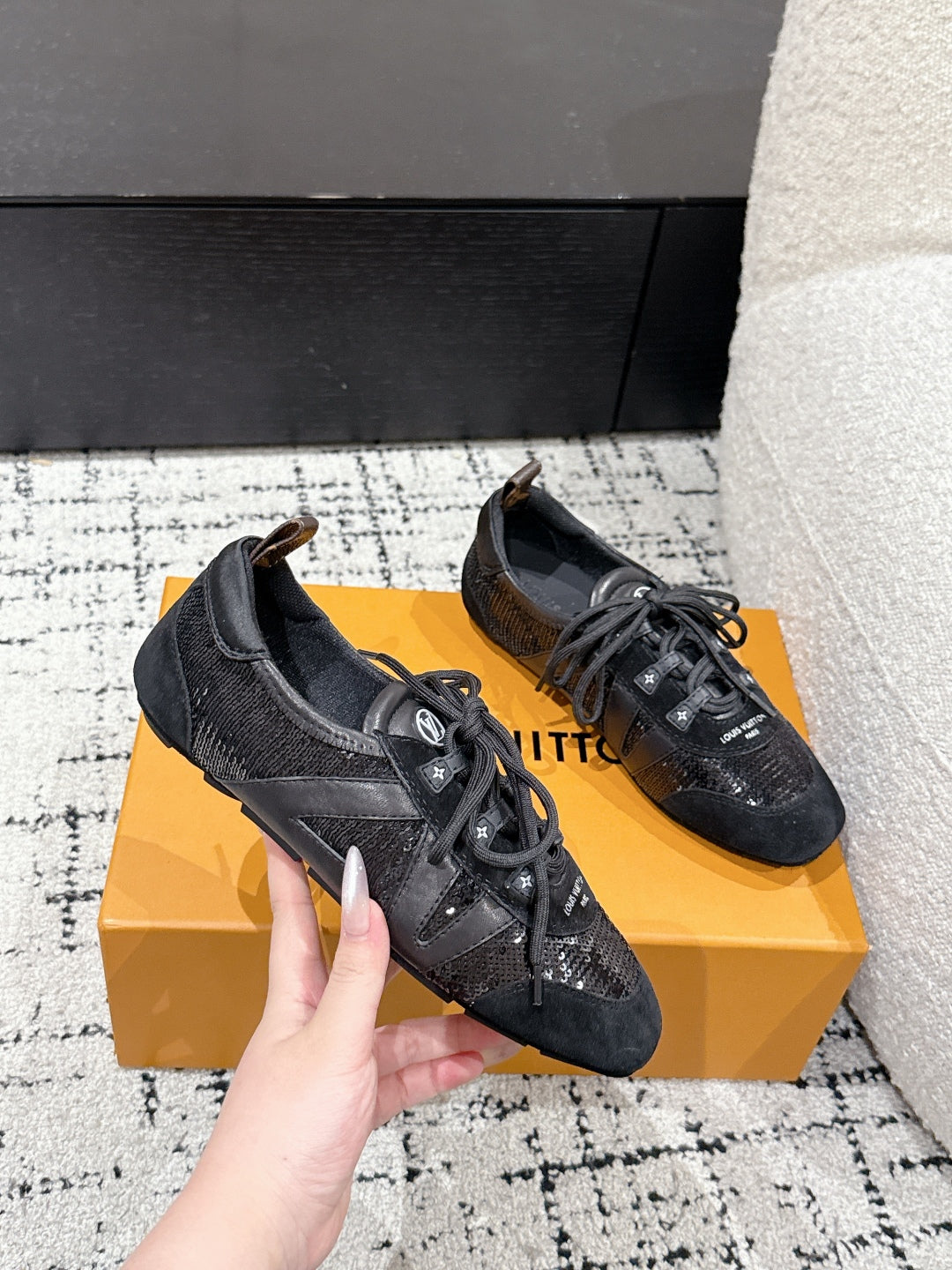 Louis Vuitton Timeless Denim Loafers