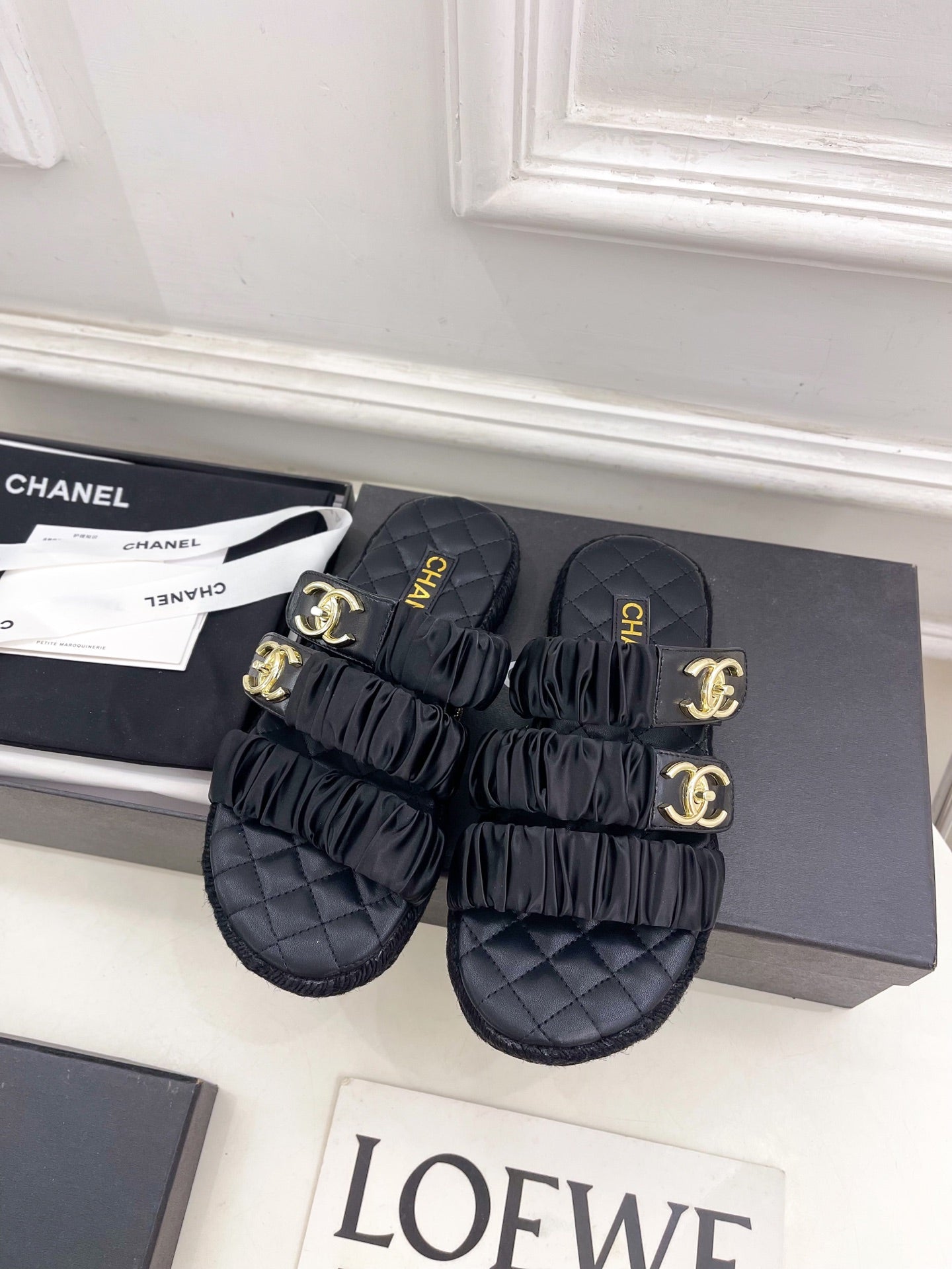 Chanel Elegant Open Toe Sandals