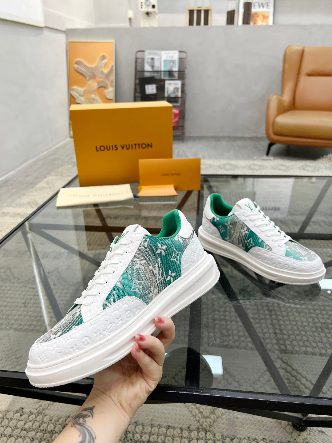 Louis Vuitton Timeless Parisian Sneakers