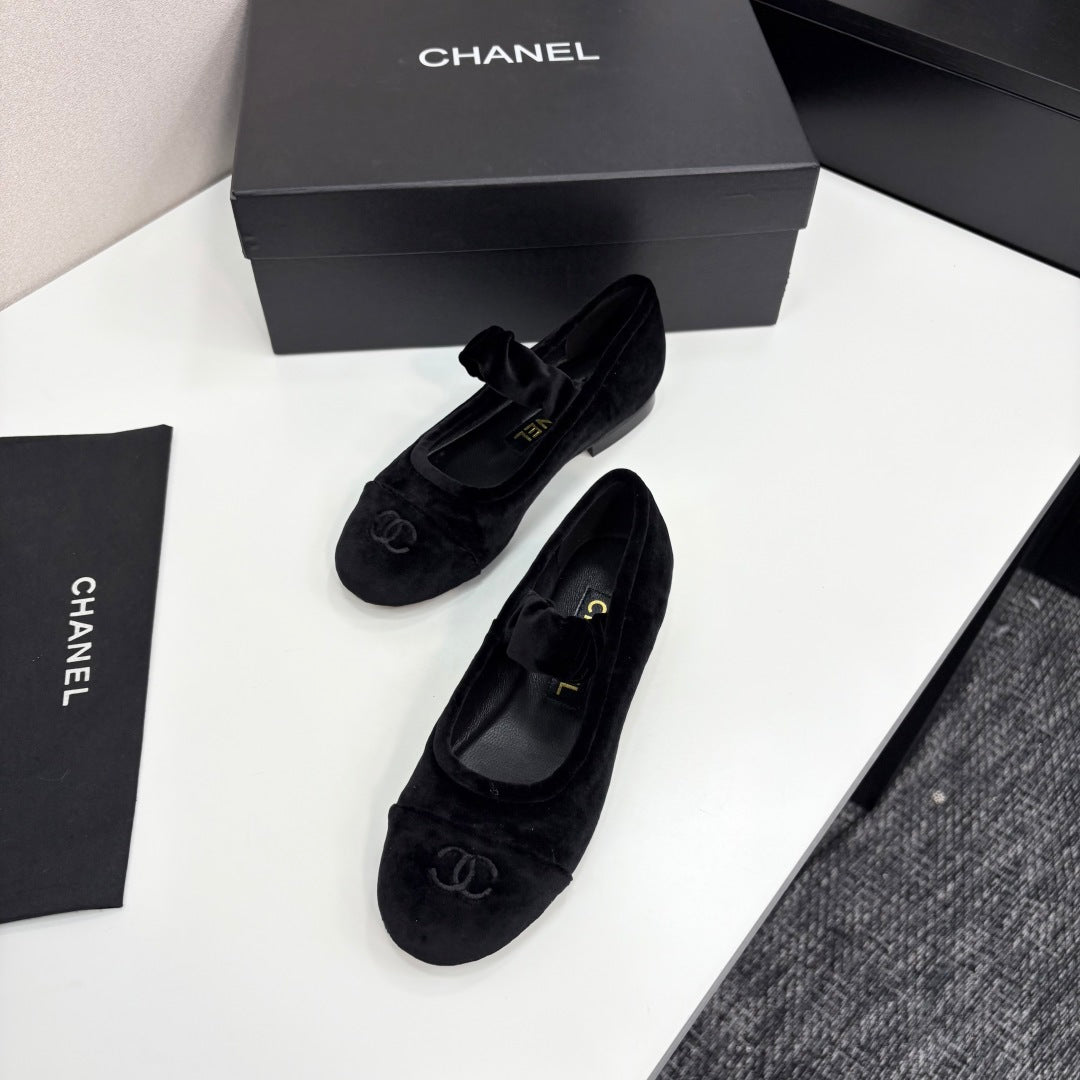 Chanel Crystal Elegance Ballet Flats