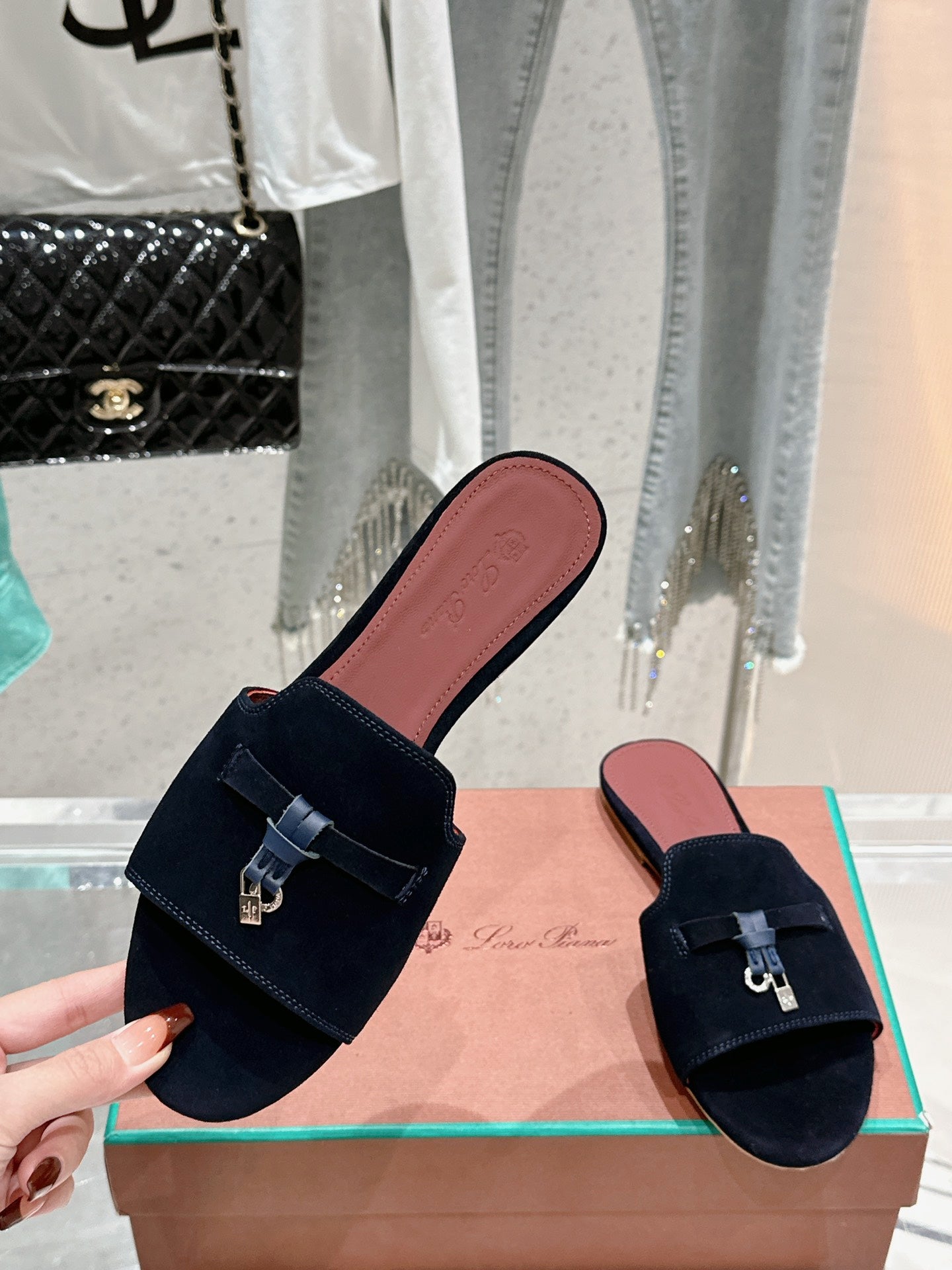 Loro Piana Elegance Stroll Sandals