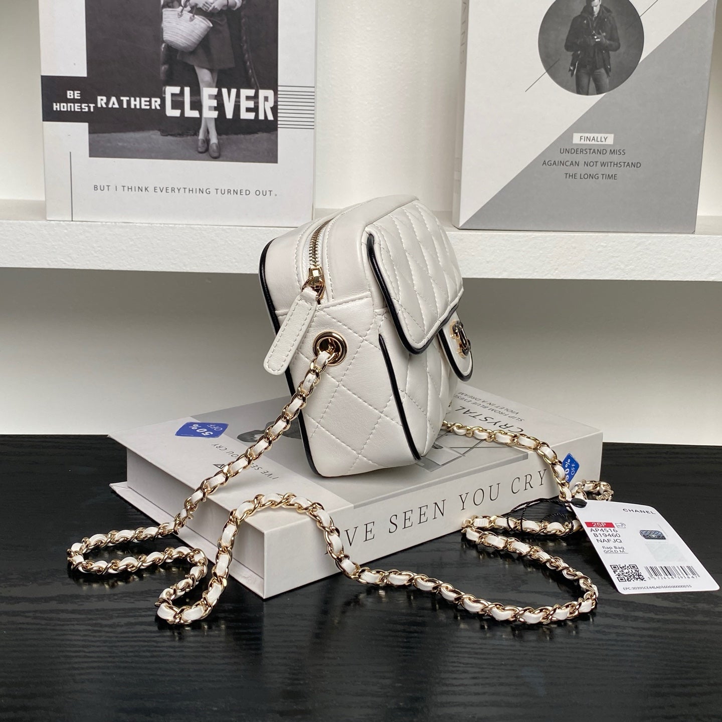 Chanel Timeless Elegance Trifold Wallet