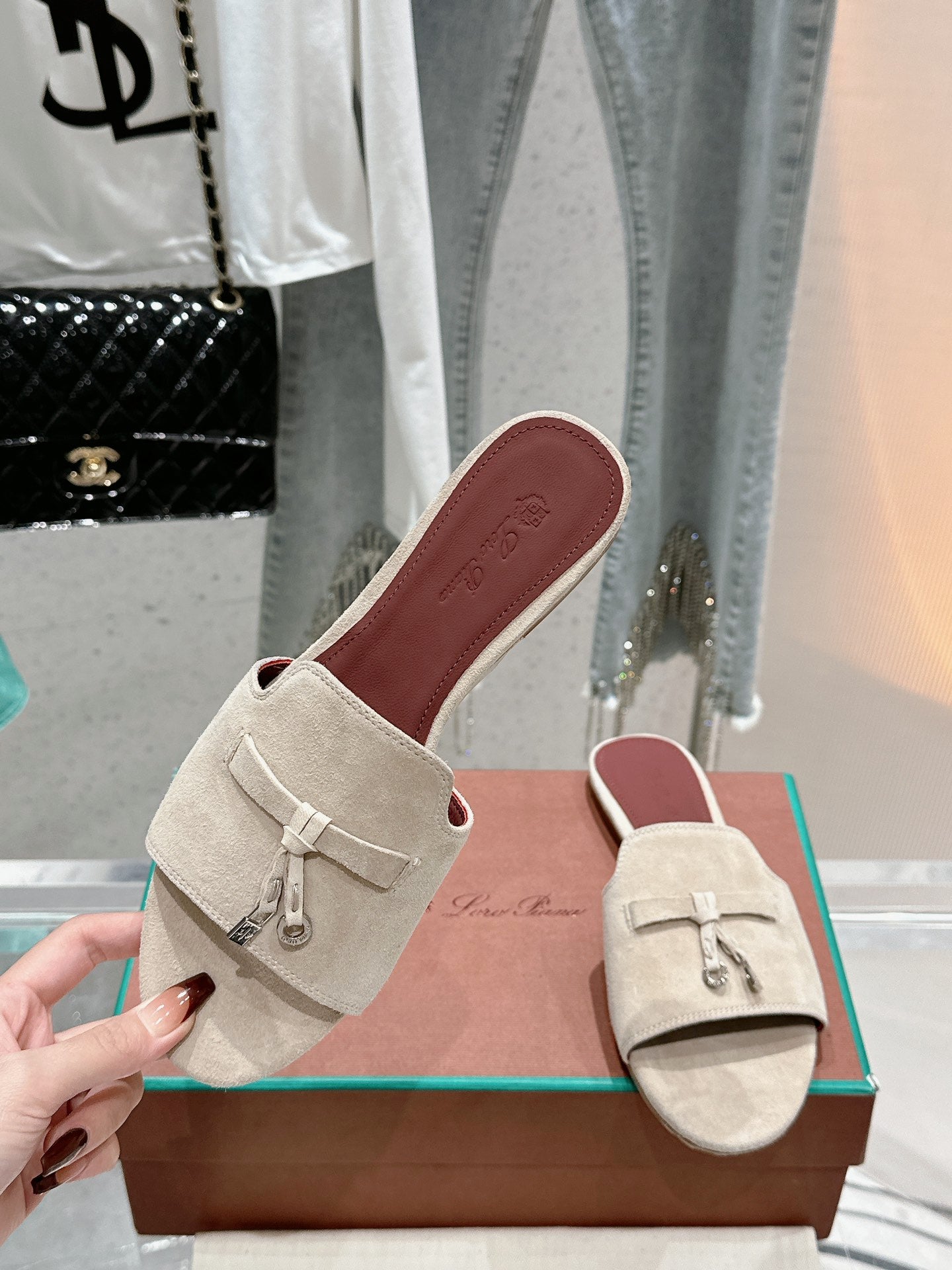 Loro Piana Elegance Stroll Sandals