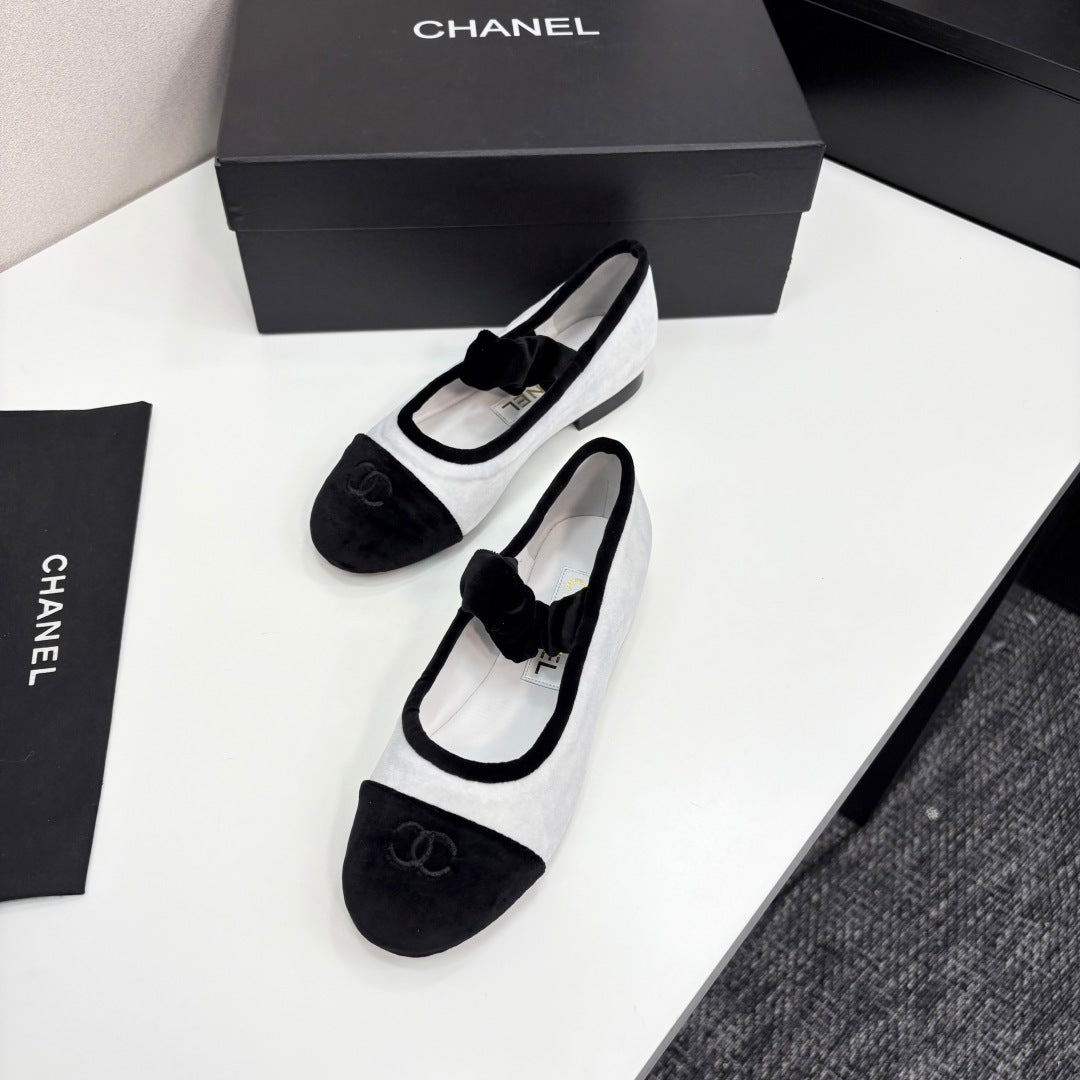 Chanel Crystal Elegance Ballet Flats