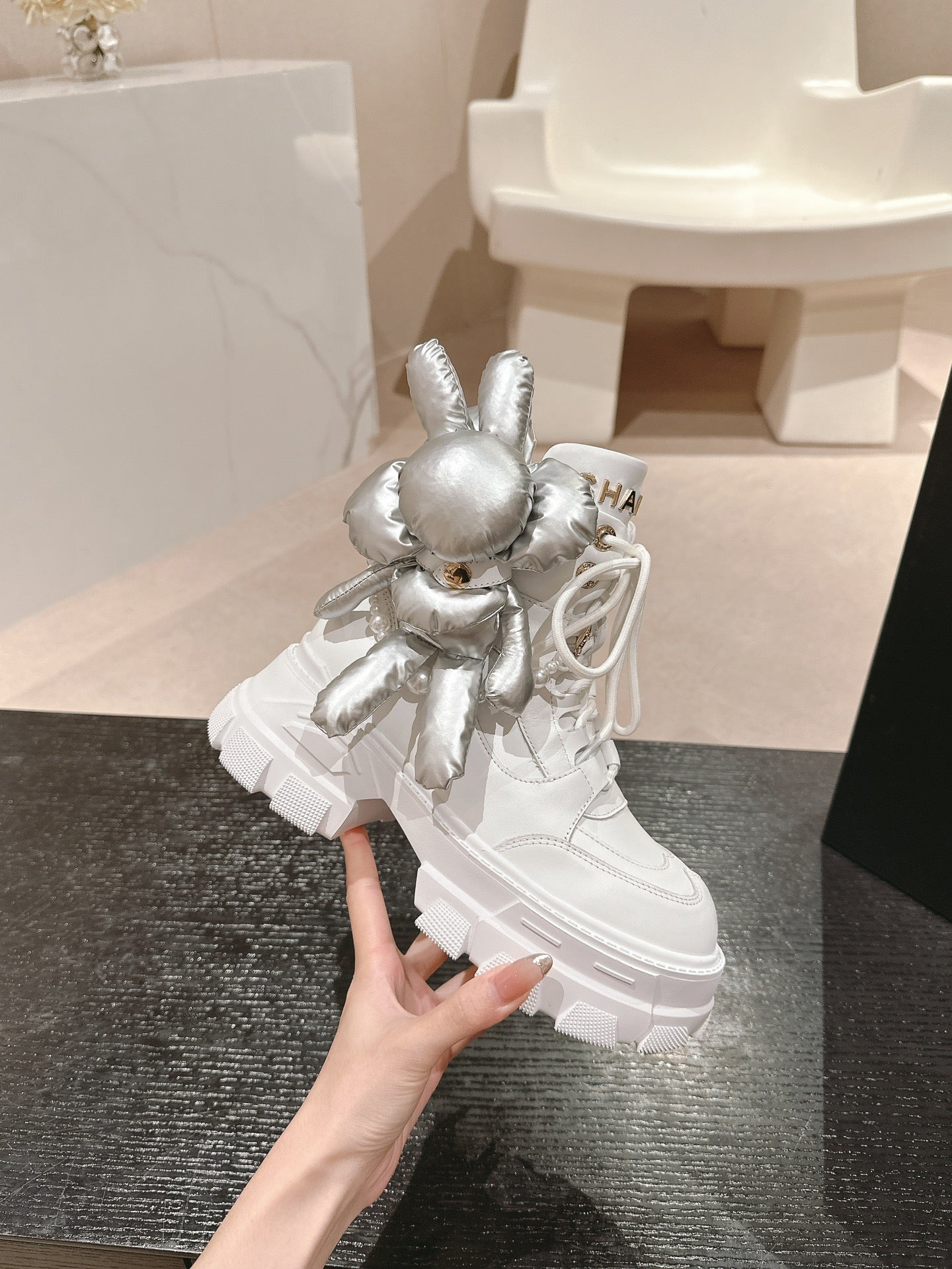 Chanel Tweed Luxe Sneakers