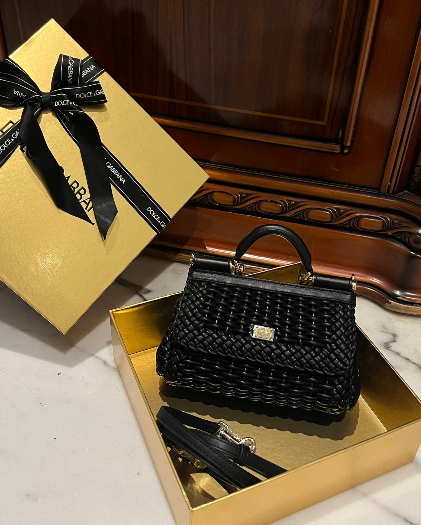 Dolce & Gabbana Dolce & Gabbana Micro Sicily 62 Tote Bag | Red | FARFETCH IL