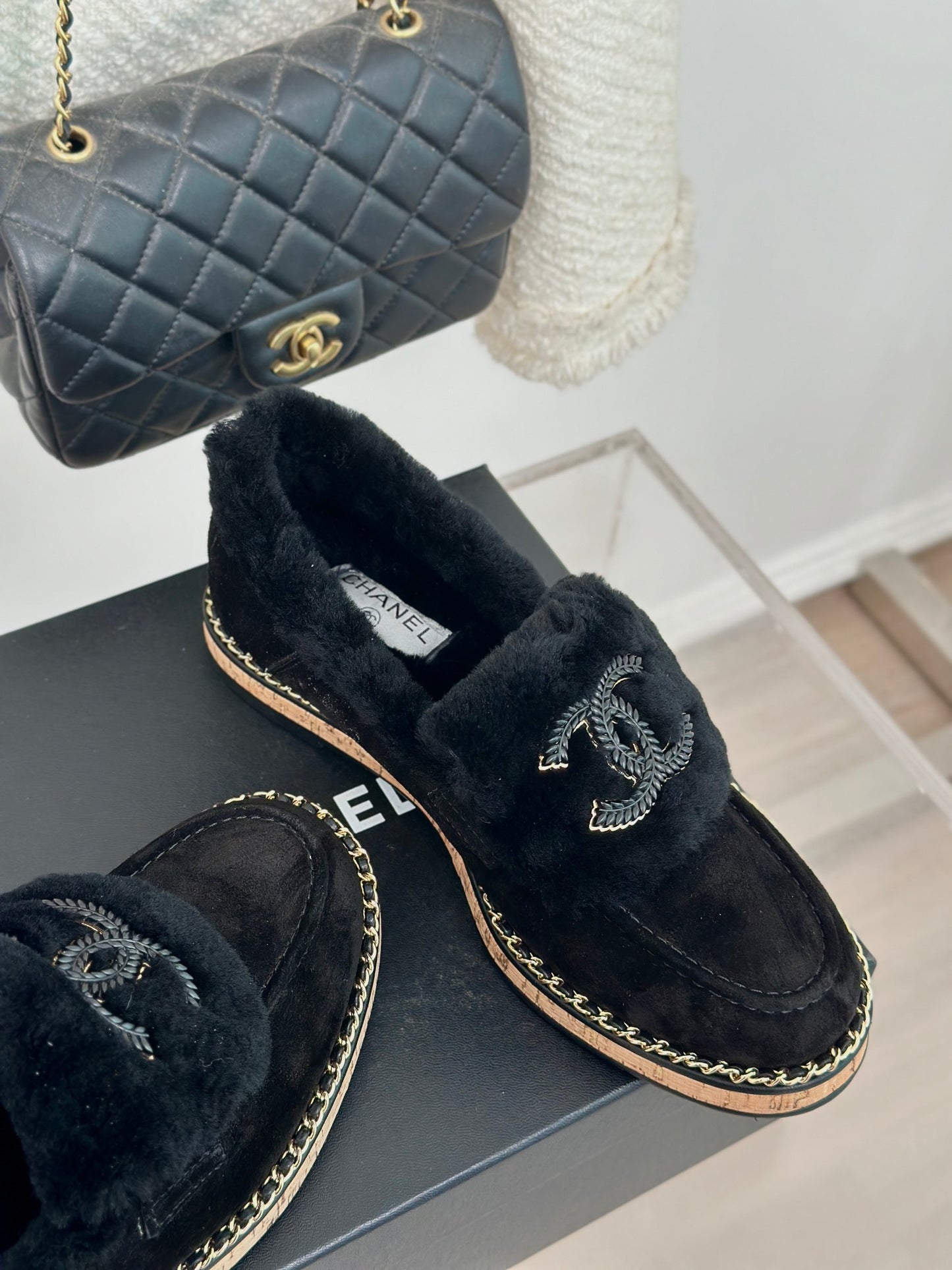 Chanel Elegance Buckled Sandals