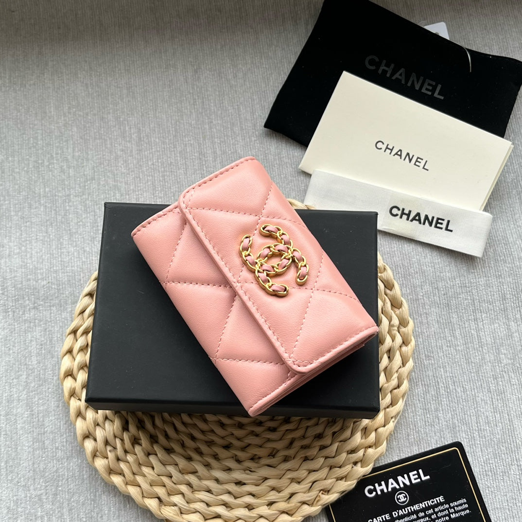 Chanel Timeless Elegance Folding Wallet