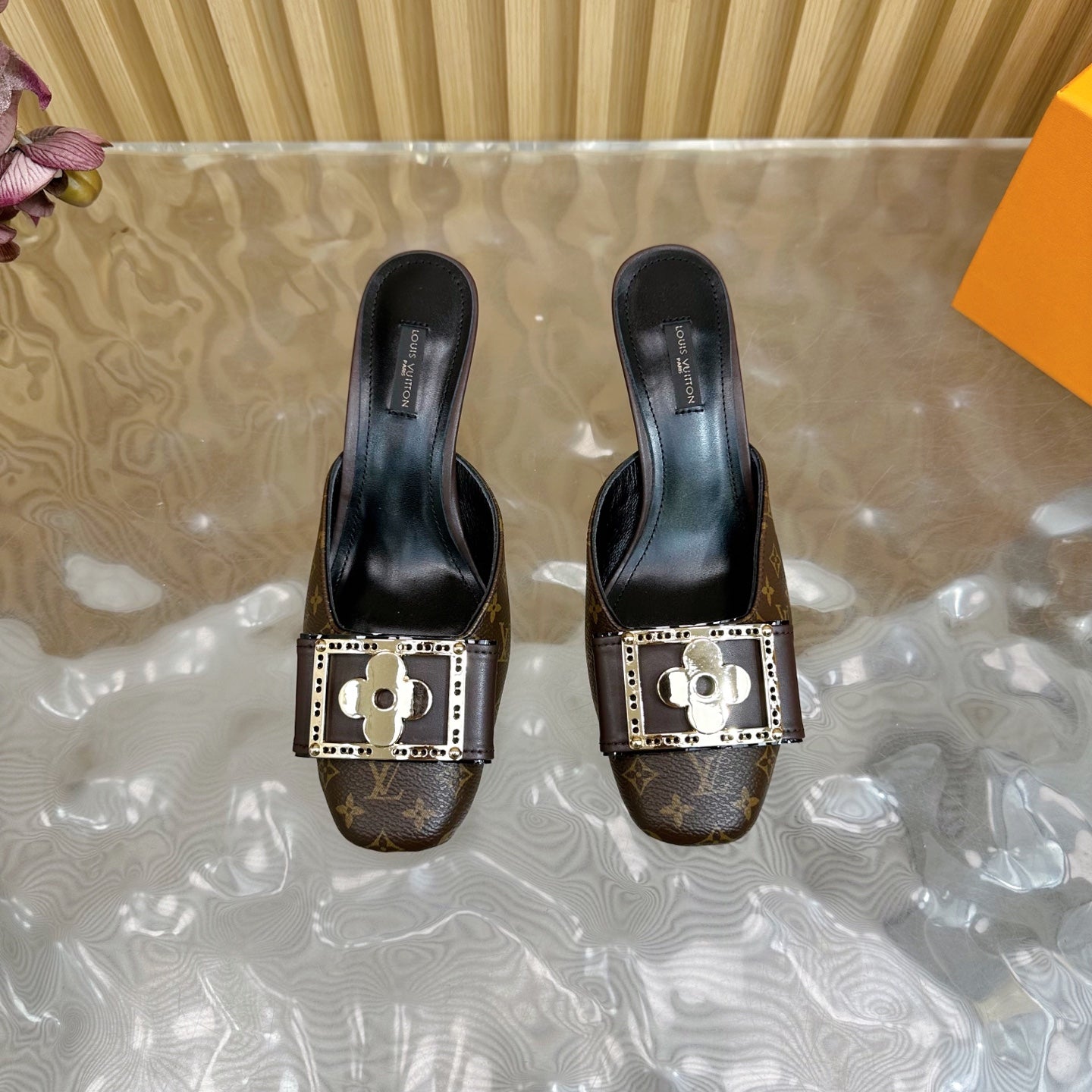 Louis Vuitton Timeless Monogram Backstrap Sandals