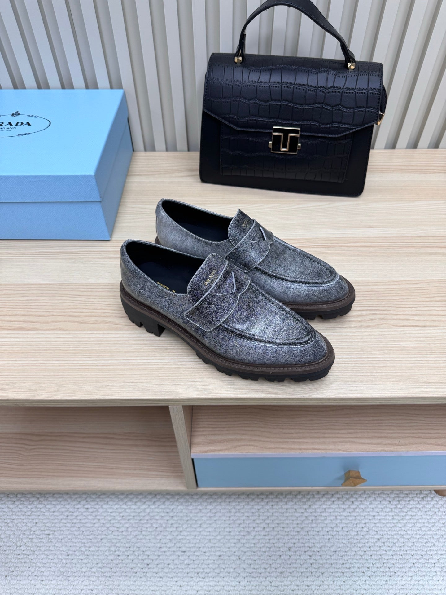 Prada Timeless Elegance Thong Sandals