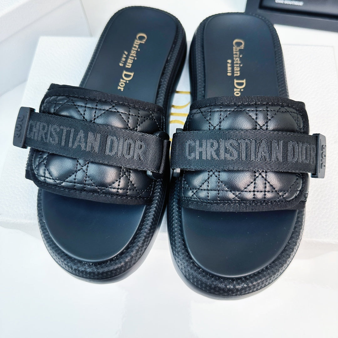 Dior Elegant Lambskin Sandal