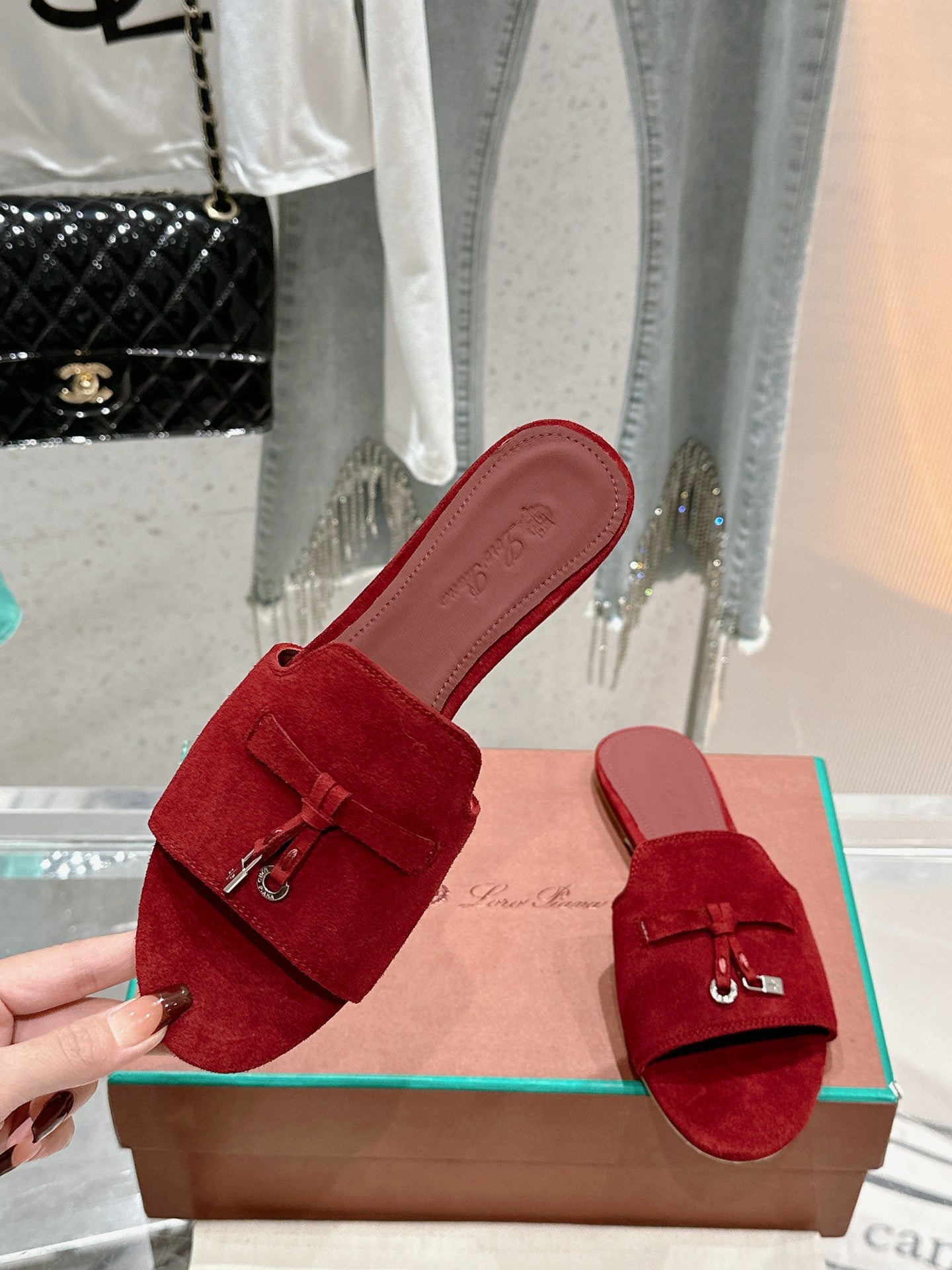 Loro Piana Elegance Stroll Sandals