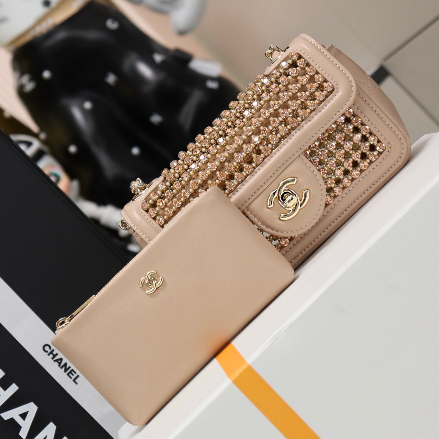 Chanel Mini Pearl Dream Bag