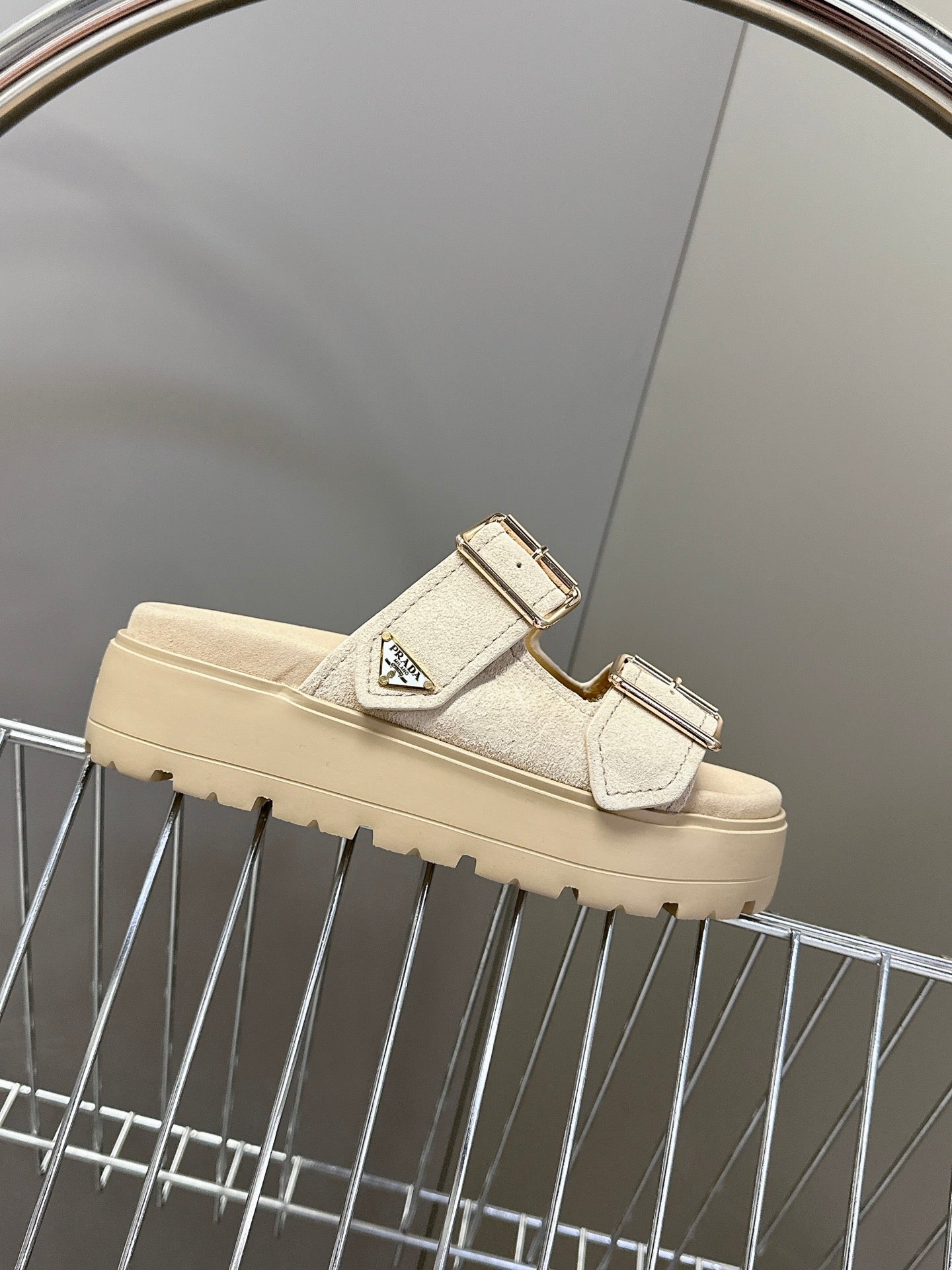 Prada Ethereal Elegance Ballet Flats