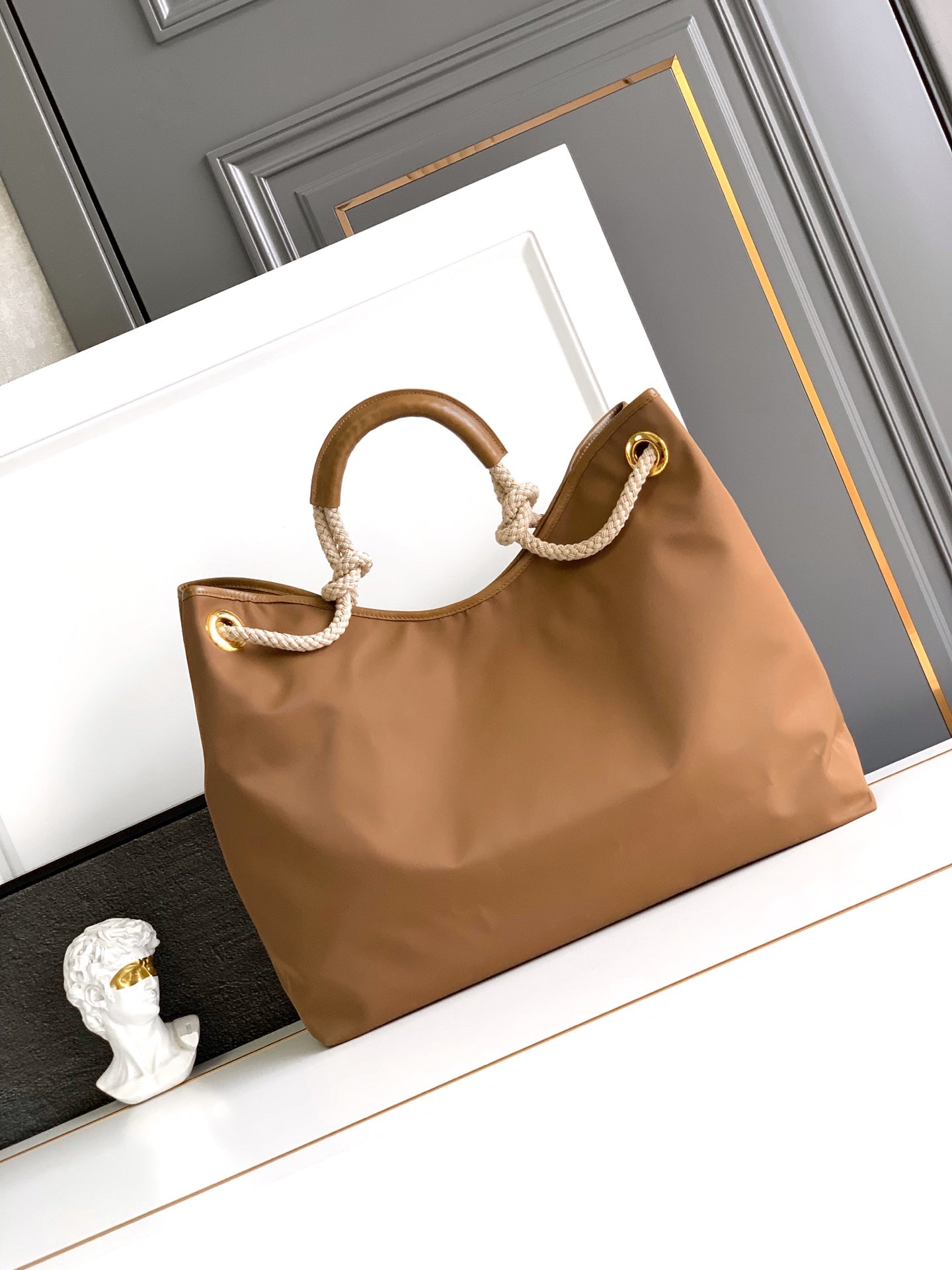 Prada Urban Elegance Padded Shoulder Bag