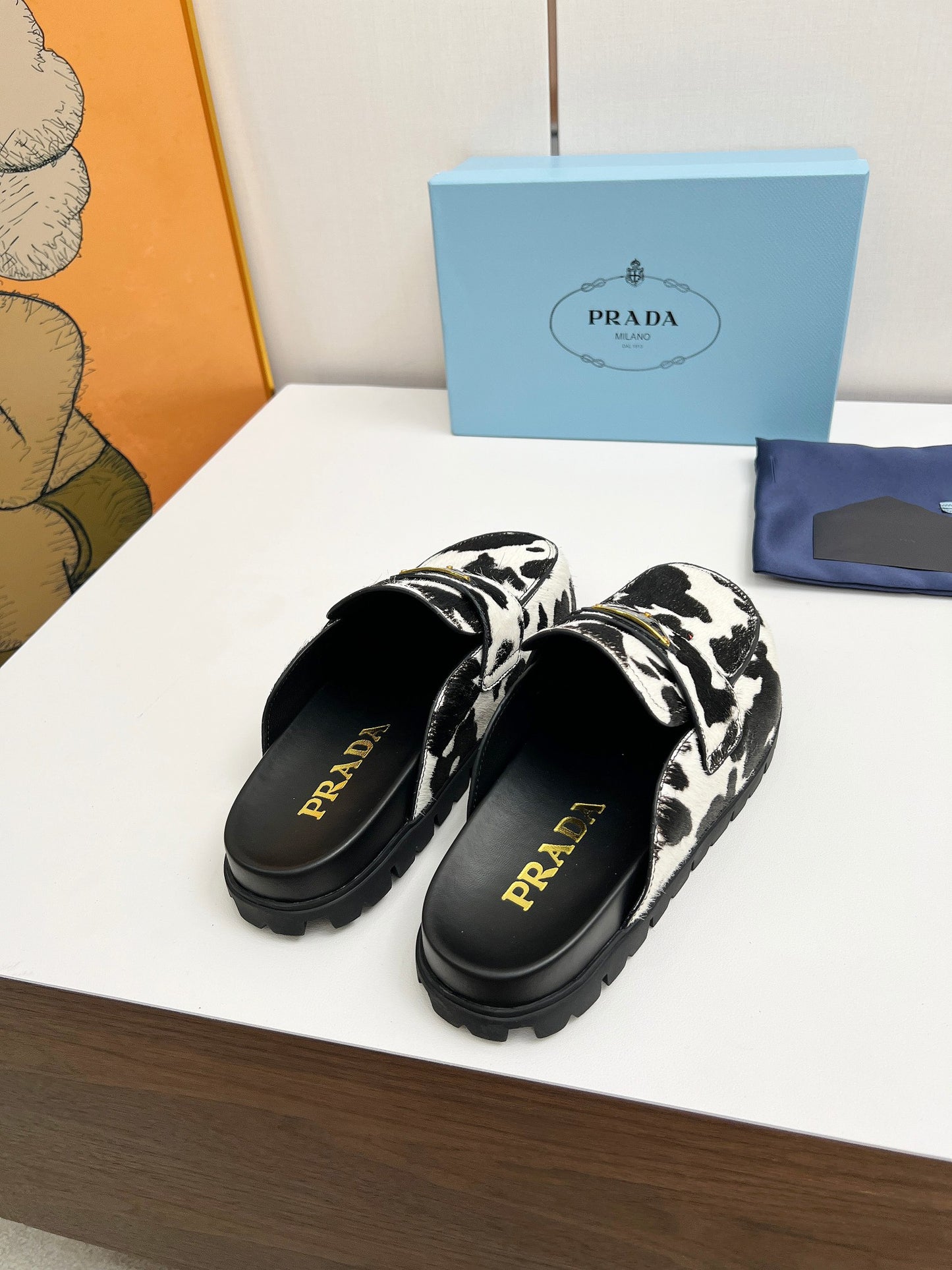 Prada Ethereal Elegance Ballet Flats