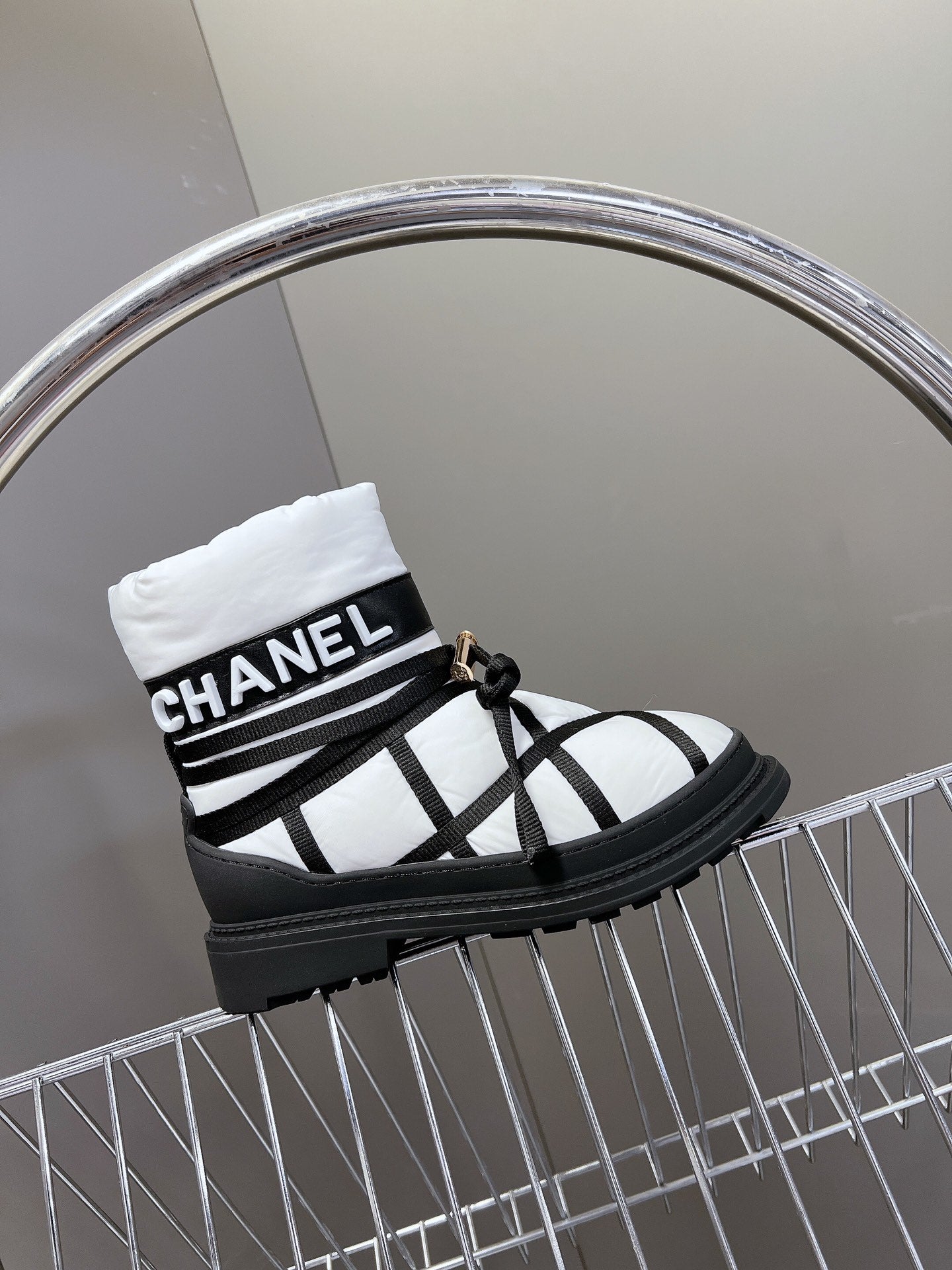 Chanel Winter Elegance Snow Boots